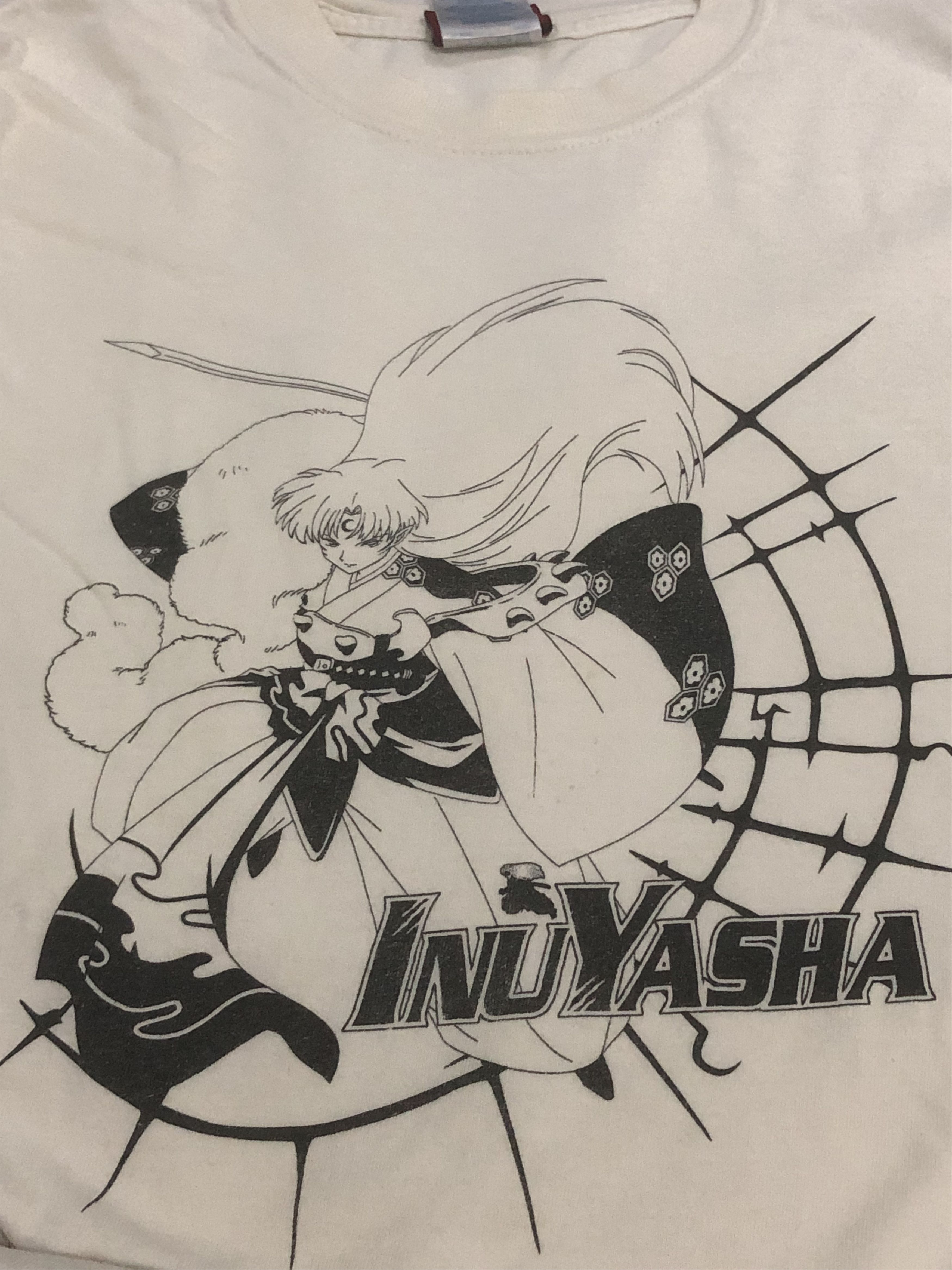 Cartoon Network Vintage Worn Distressed Anime Inuyasha Tshirt Size US S / EU 44-46 / 1 - 3 Thumbnail