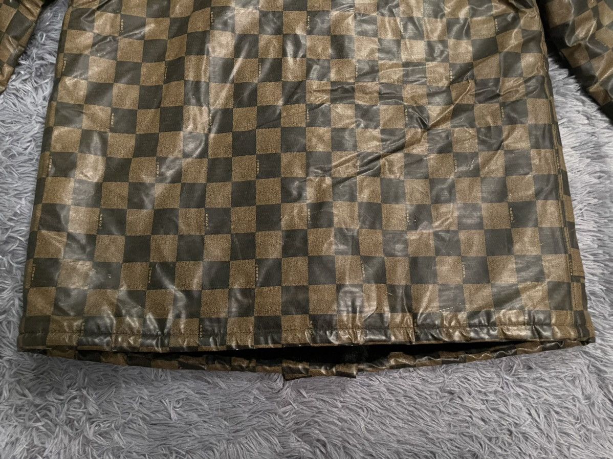 Fendi × Vintage Fendi vintage monogram multilogo fur coat Size L / US 10 / IT 46 - 21 Thumbnail