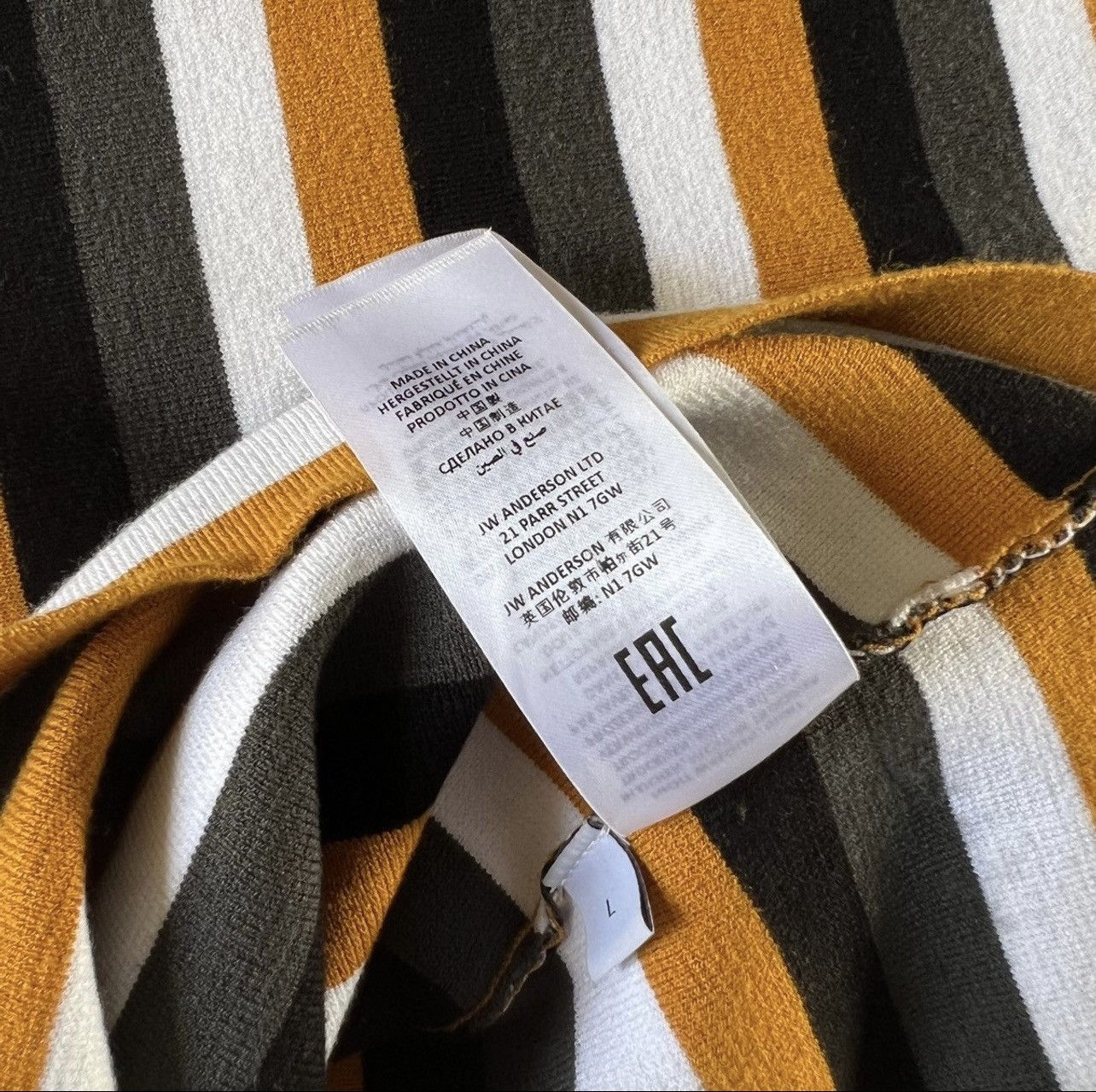 JW Anderson J.W. Anderson Mock Neck Zip Top Size US L / EU 52-54 / 3 - 8 Thumbnail