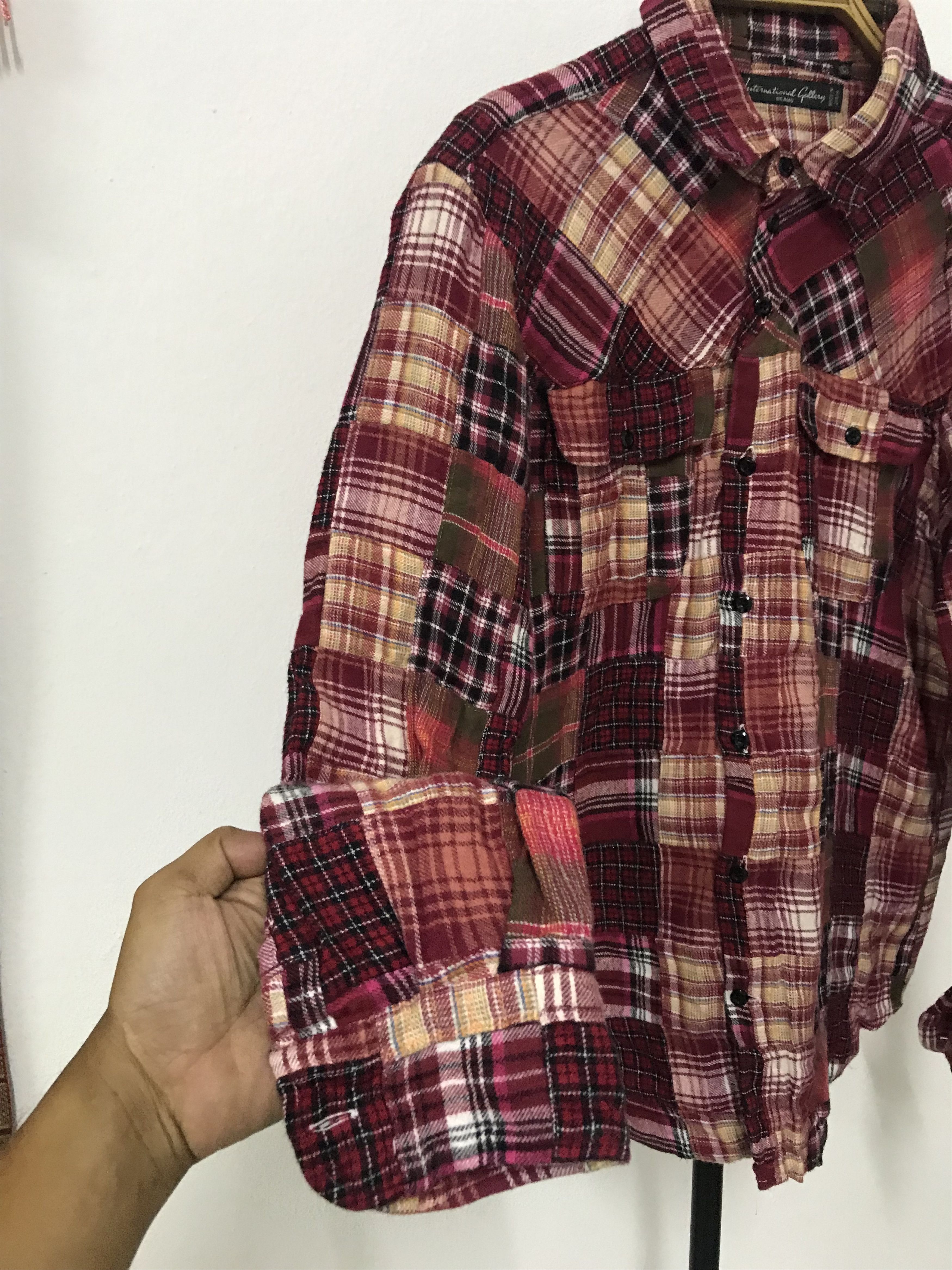 Beams Japan International gallery beams patchwork Size US M / EU 48-50 / 2 - 3 Thumbnail