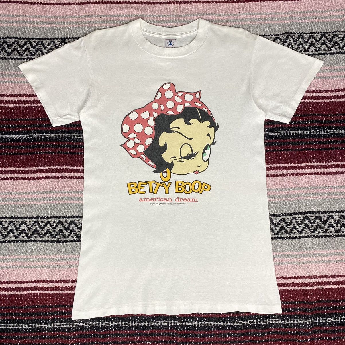 Cartoon Network × Vintage Vintage 90s Betty Boop Shirt Cartoon Betty Poop Size US S / EU 44-46 / 1 - 1 Thumbnail