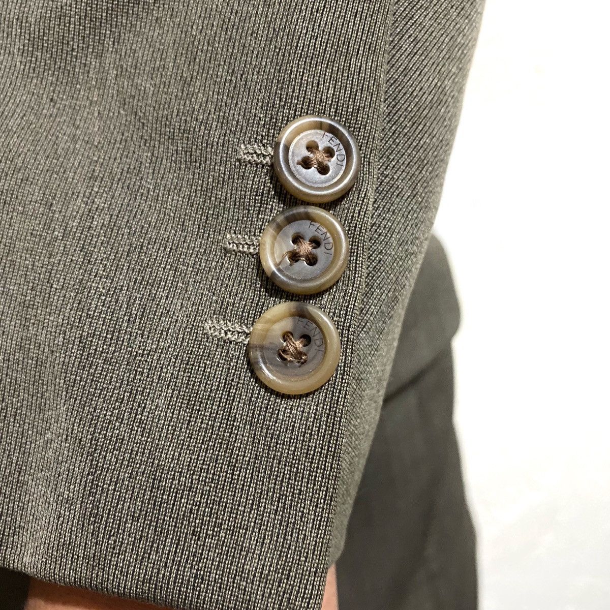 Fendi Vintage FENDI made in ITALY Jacket Size 46L - 5 Thumbnail
