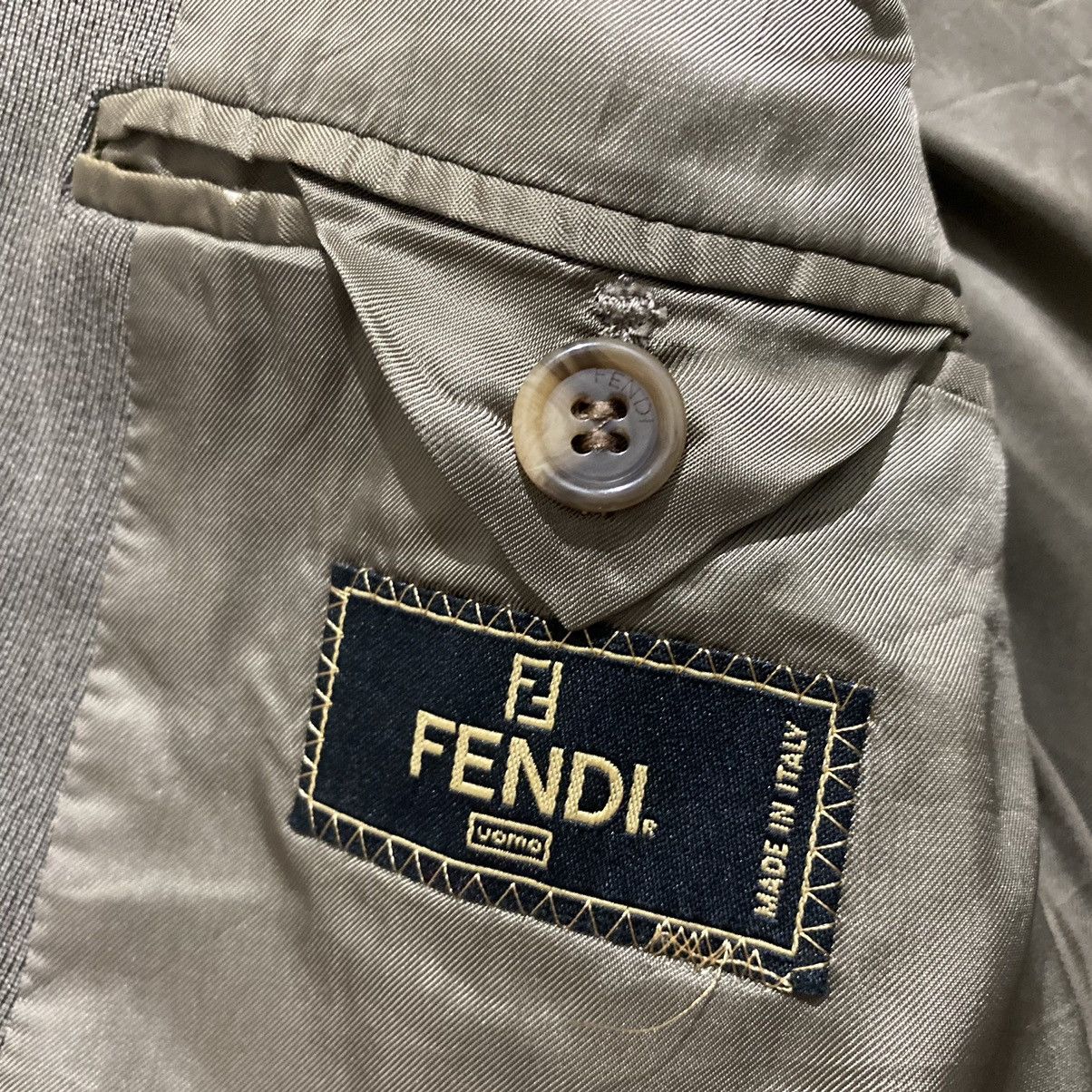 Fendi Vintage FENDI made in ITALY Jacket Size 46L - 10 Thumbnail
