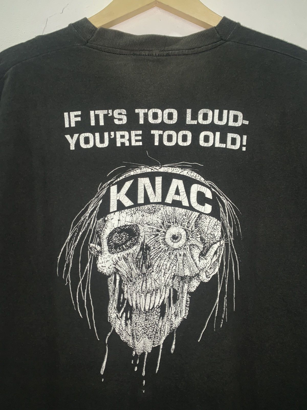KNAC Pure Rock 105.5 ヴィンテージ ロンT ビンテージ KNAC Pure Rock