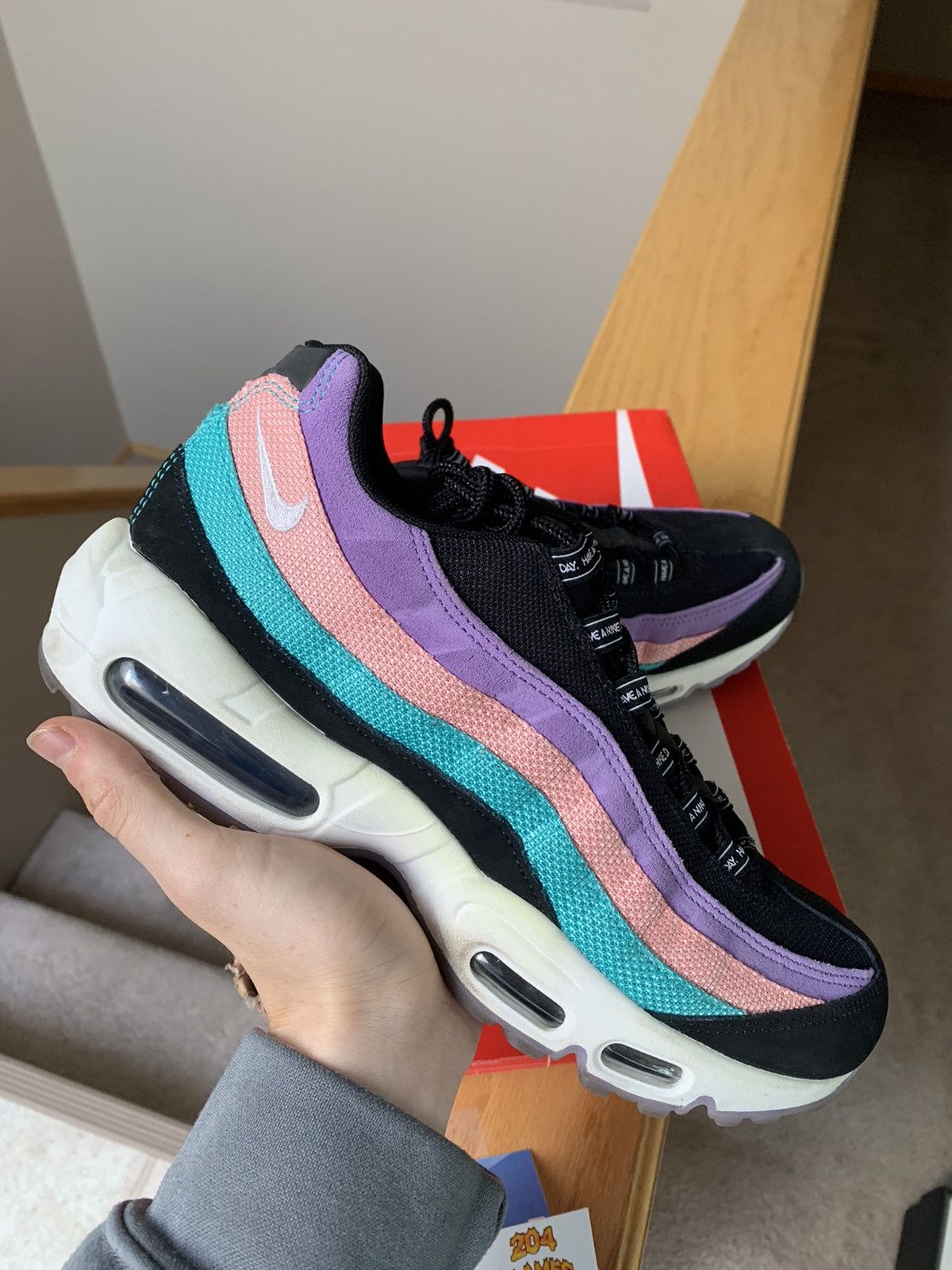 Nike Air Max 95 Have A Nike Day 2019 Size US 9 / EU 42 - 2 Thumbnail