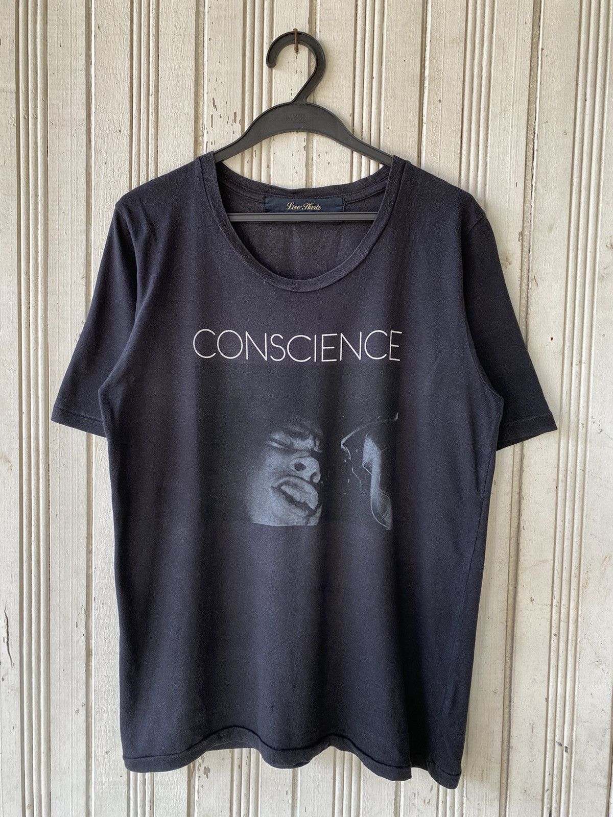 Japanese Brand Vintage Thrashed Love Hurtz Tees Size US M / EU 48-50 / 2 - 1 Thumbnail
