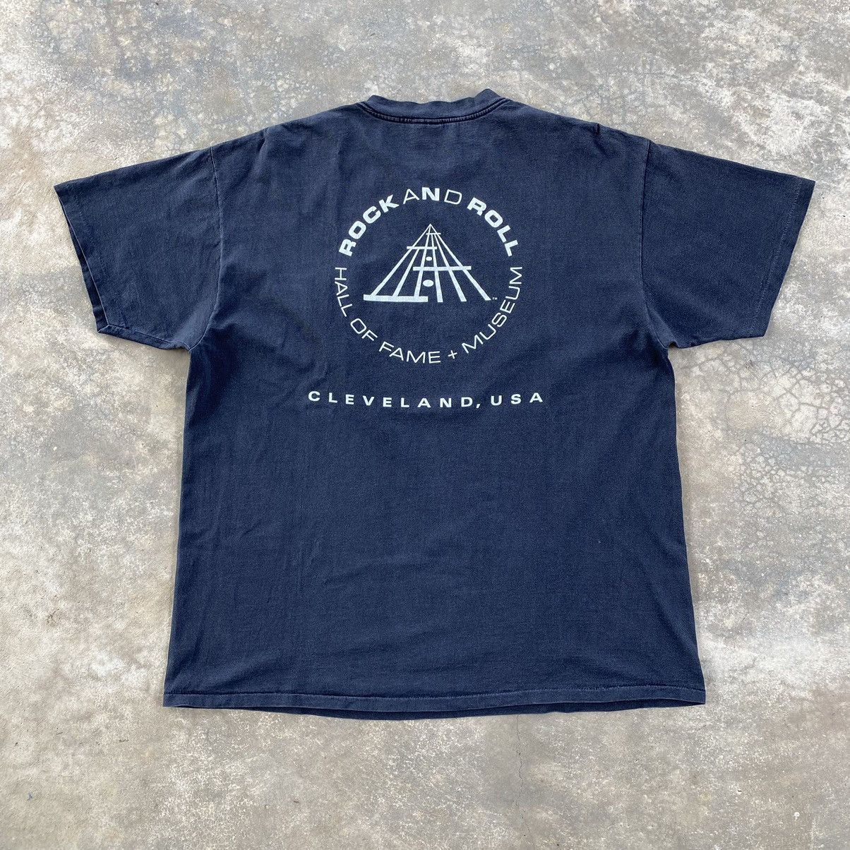 Band Tees Vintage 90s Rock and Roll Hall Of Fame Museum Tshirt Size US XXL / EU 58 / 5 - 2 Thumbnail