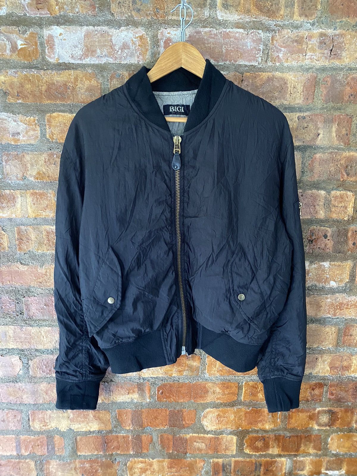 BIGI 90s BIGI Japan Chain stitch bomber jacket Size US M / EU 48-50 / 2 - 7 Thumbnail