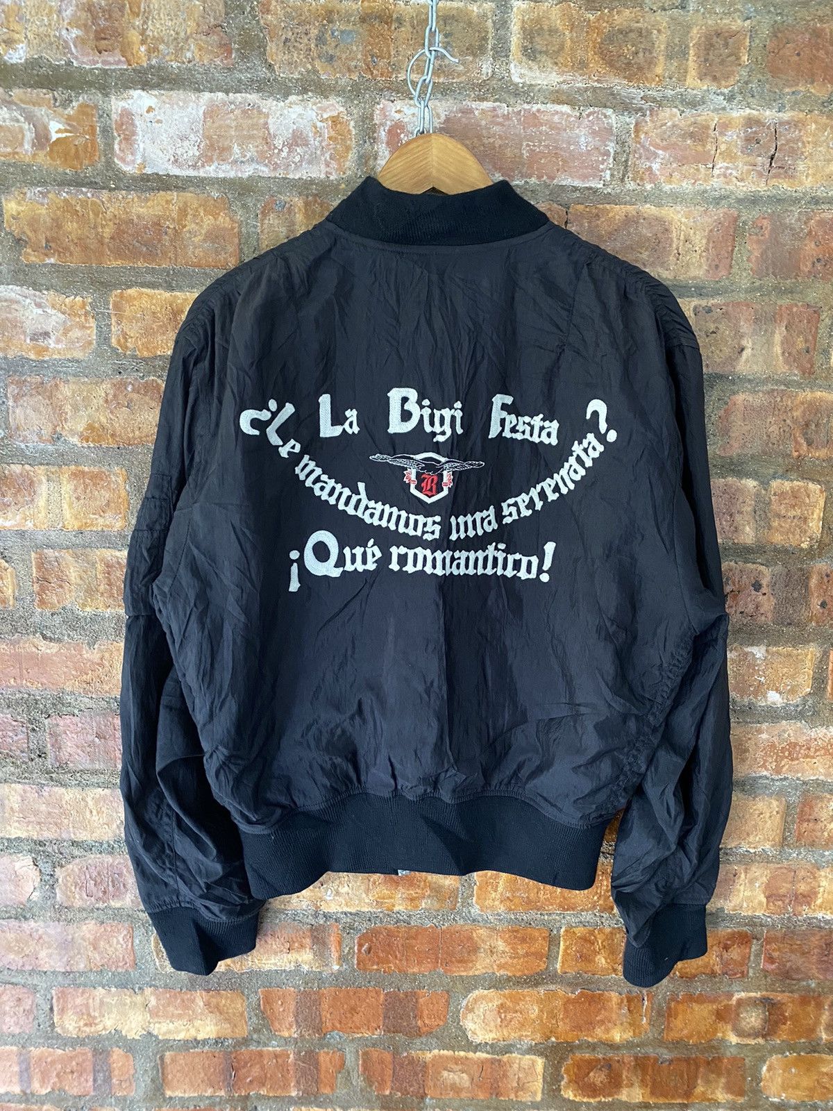 BIGI 90s BIGI Japan Chain stitch bomber jacket Size US M / EU 48-50 / 2 - 2 Thumbnail