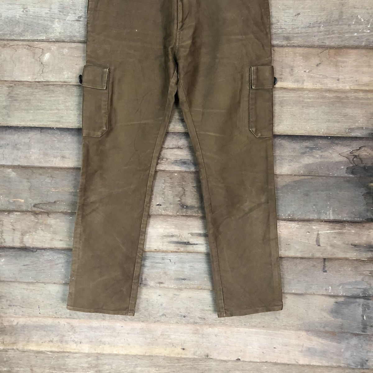 Edition Japan Studio Oribe Brown Cargo Multipocket Pants #1881DL Size US 30 / EU 46 - 3 Thumbnail