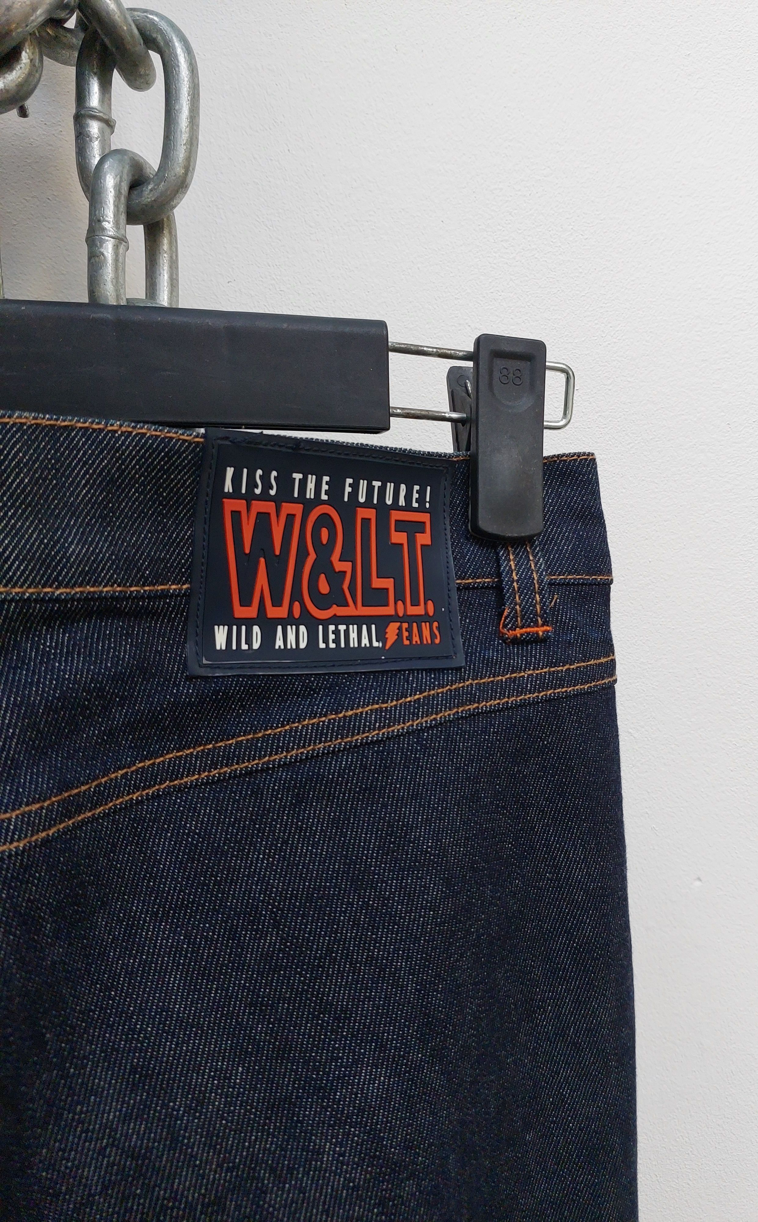 W&LT Walter Van Beirendonck low Rise semi flare Jeans Size 26" / US 2 / IT 38 - 7 Thumbnail
