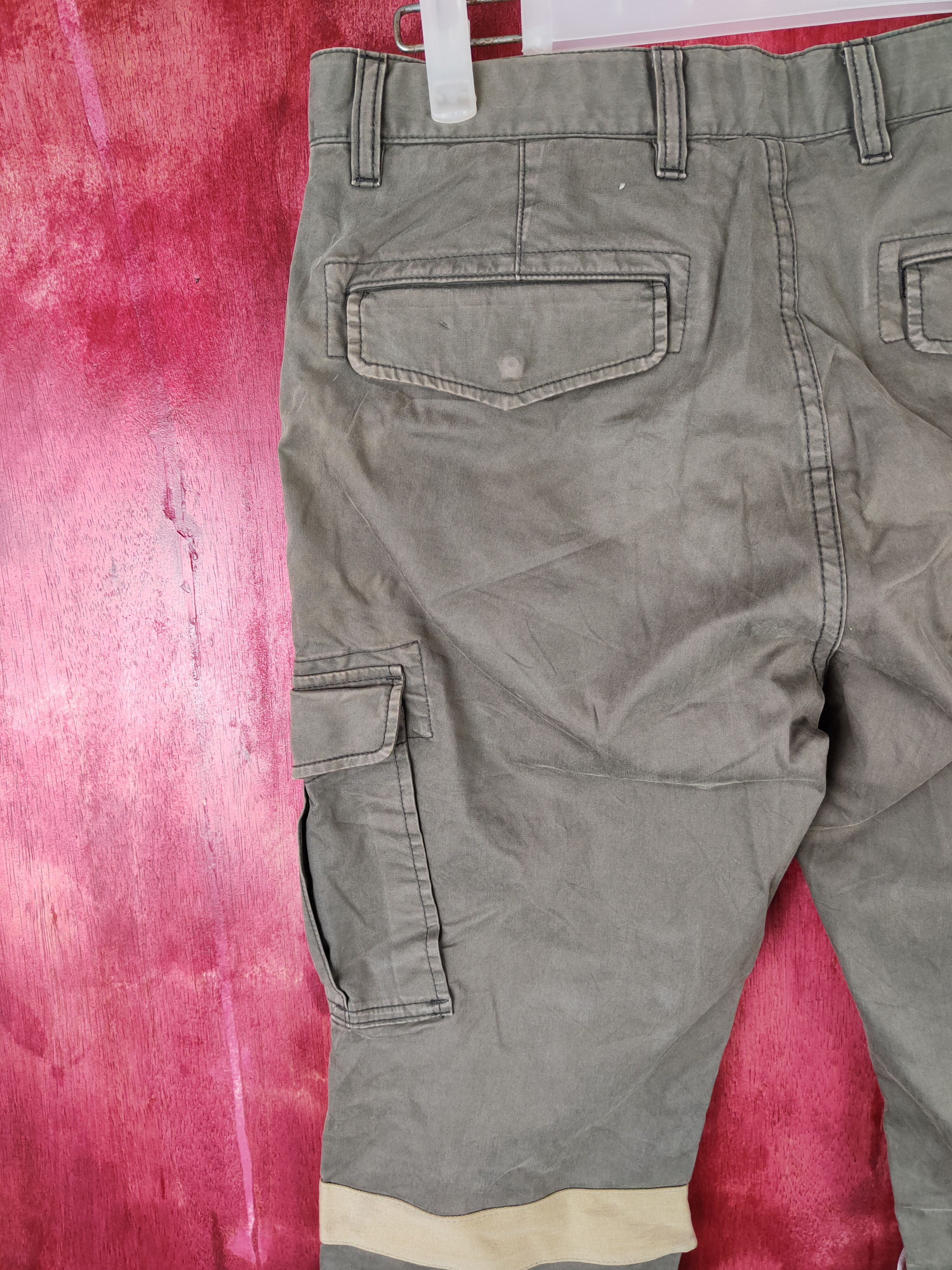 Japanese Brand DL Uniqlo reworked custom Multi Pocket Cargo Pants #5154 Size US 30 / EU 46 - 10 Thumbnail
