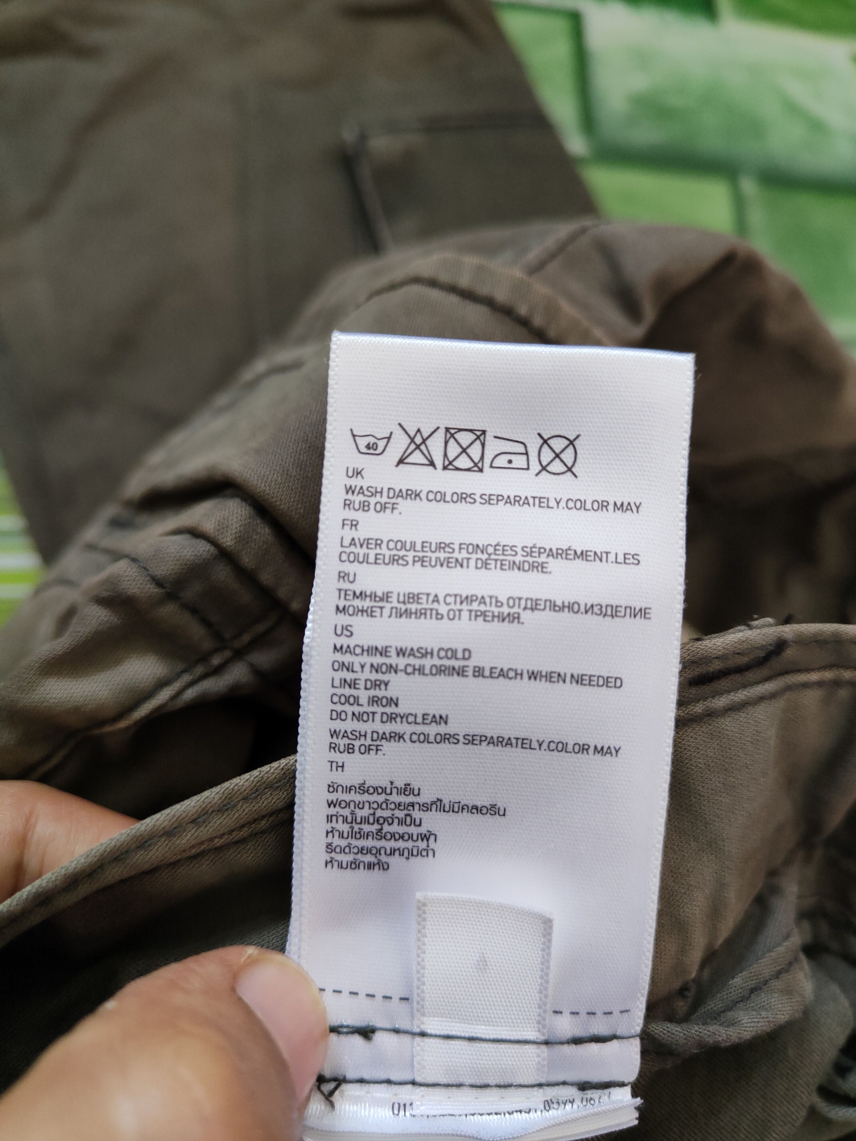 Japanese Brand DL Uniqlo reworked custom Multi Pocket Cargo Pants #5154 Size US 30 / EU 46 - 14 Thumbnail