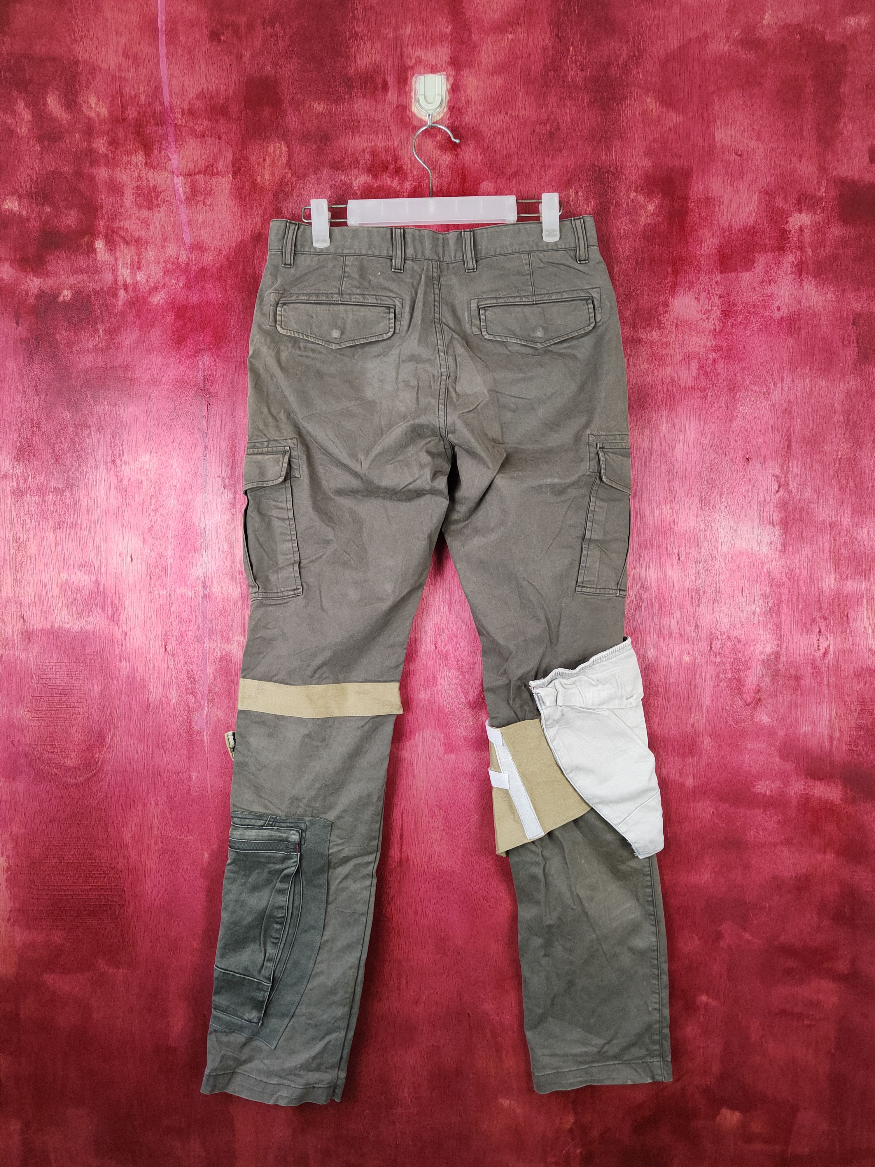 Japanese Brand DL Uniqlo reworked custom Multi Pocket Cargo Pants #5154 Size US 30 / EU 46 - 9 Thumbnail