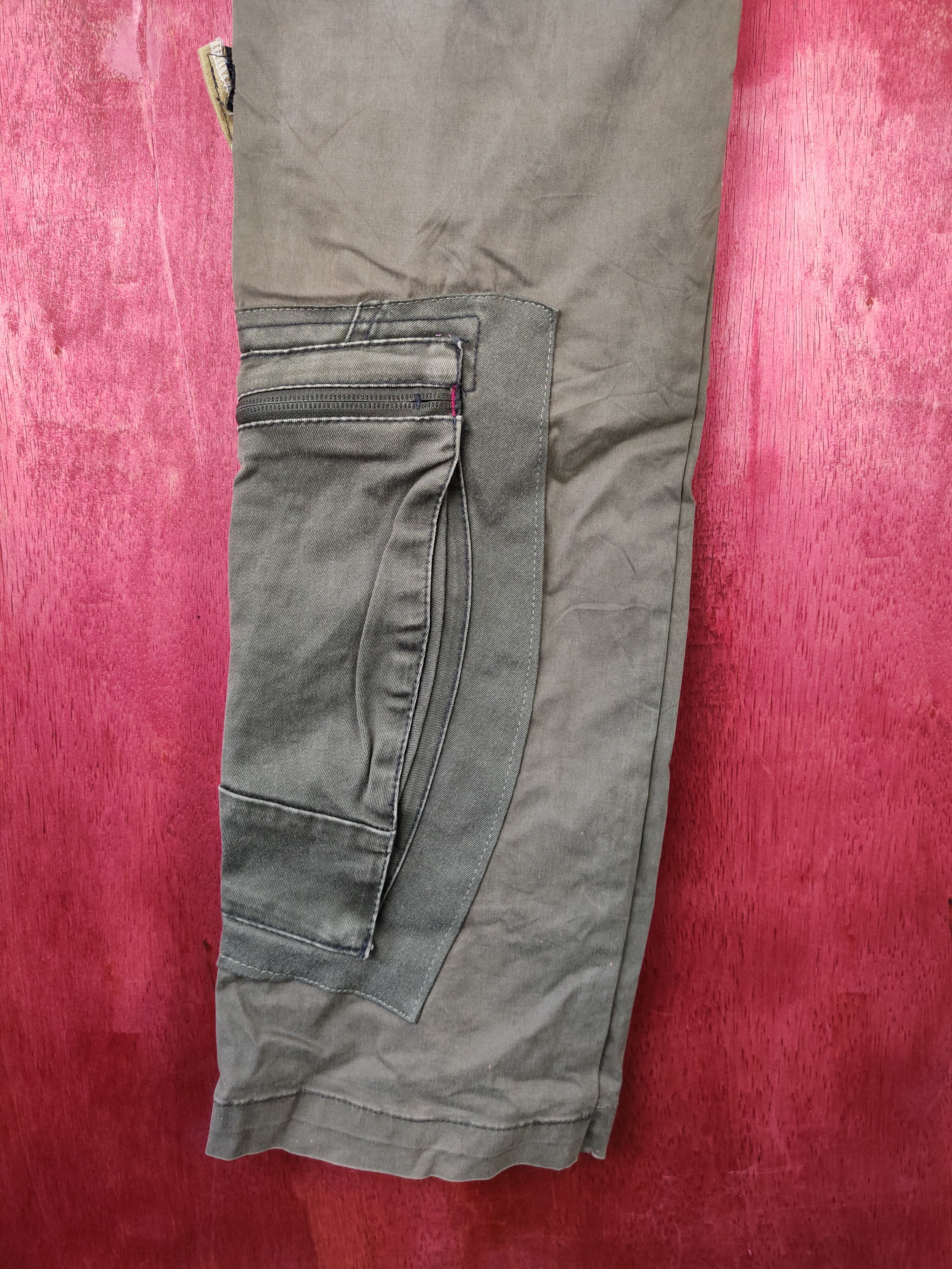 Japanese Brand DL Uniqlo reworked custom Multi Pocket Cargo Pants #5154 Size US 30 / EU 46 - 11 Thumbnail