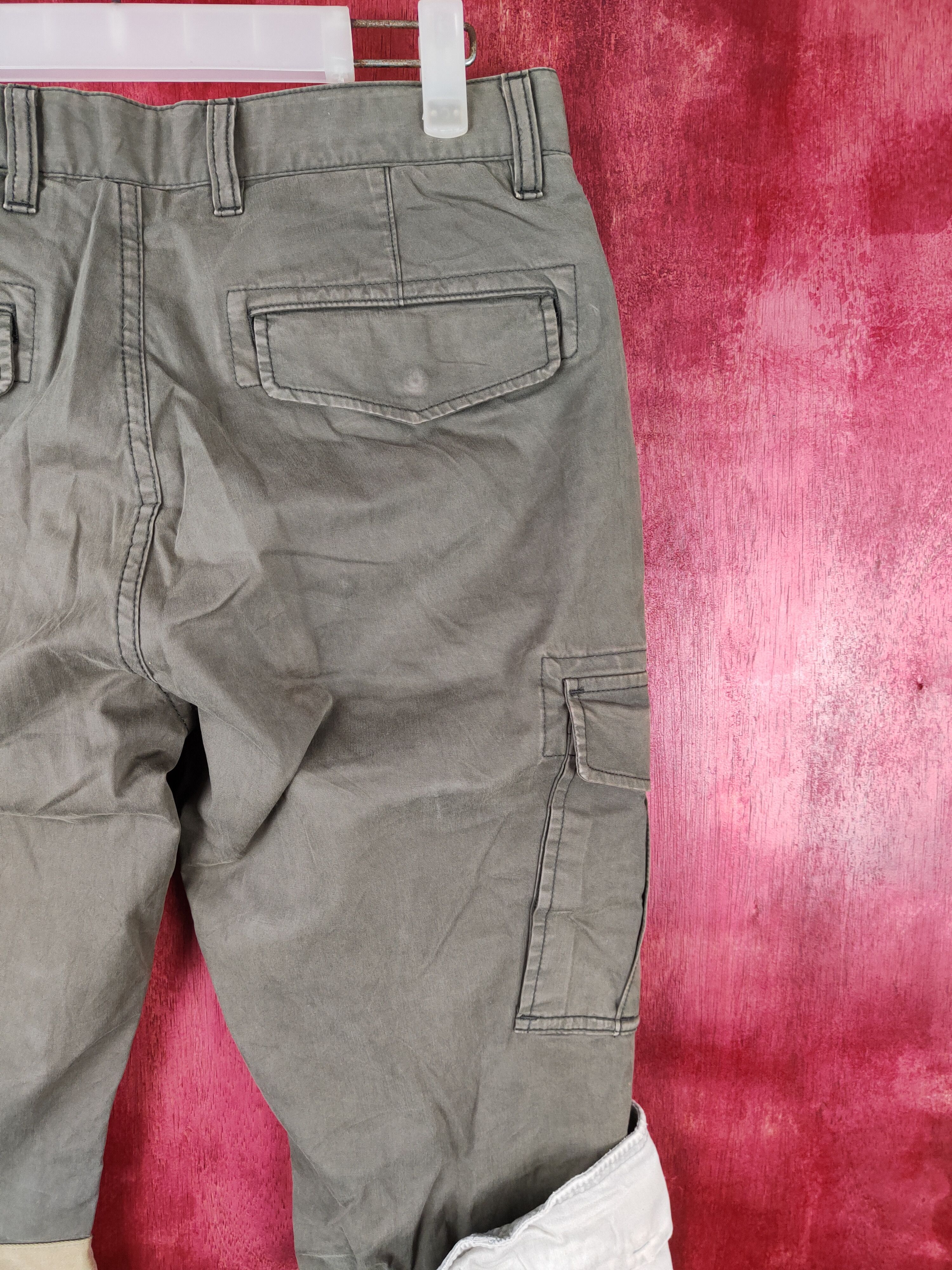 Japanese Brand DL Uniqlo reworked custom Multi Pocket Cargo Pants #5154 Size US 30 / EU 46 - 12 Thumbnail