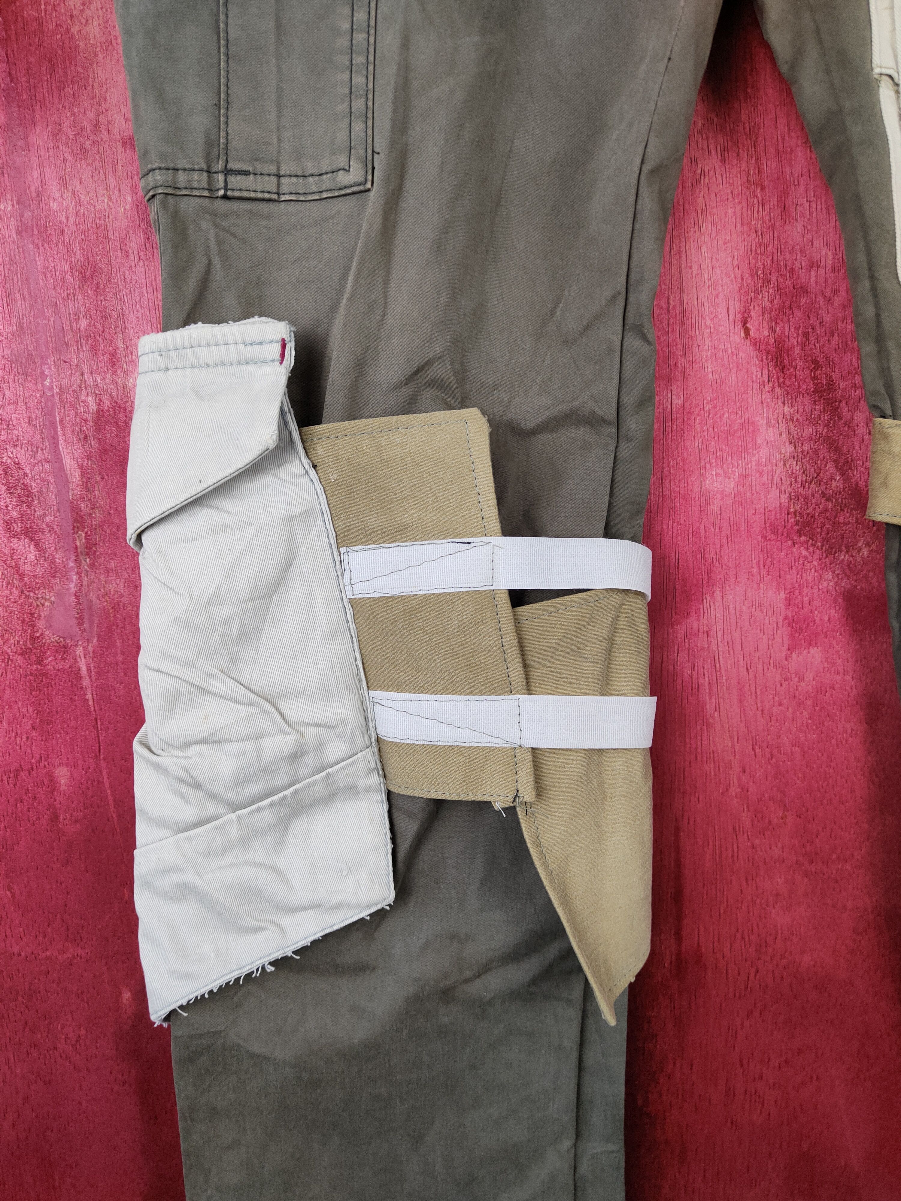 Japanese Brand DL Uniqlo reworked custom Multi Pocket Cargo Pants #5154 Size US 30 / EU 46 - 4 Thumbnail