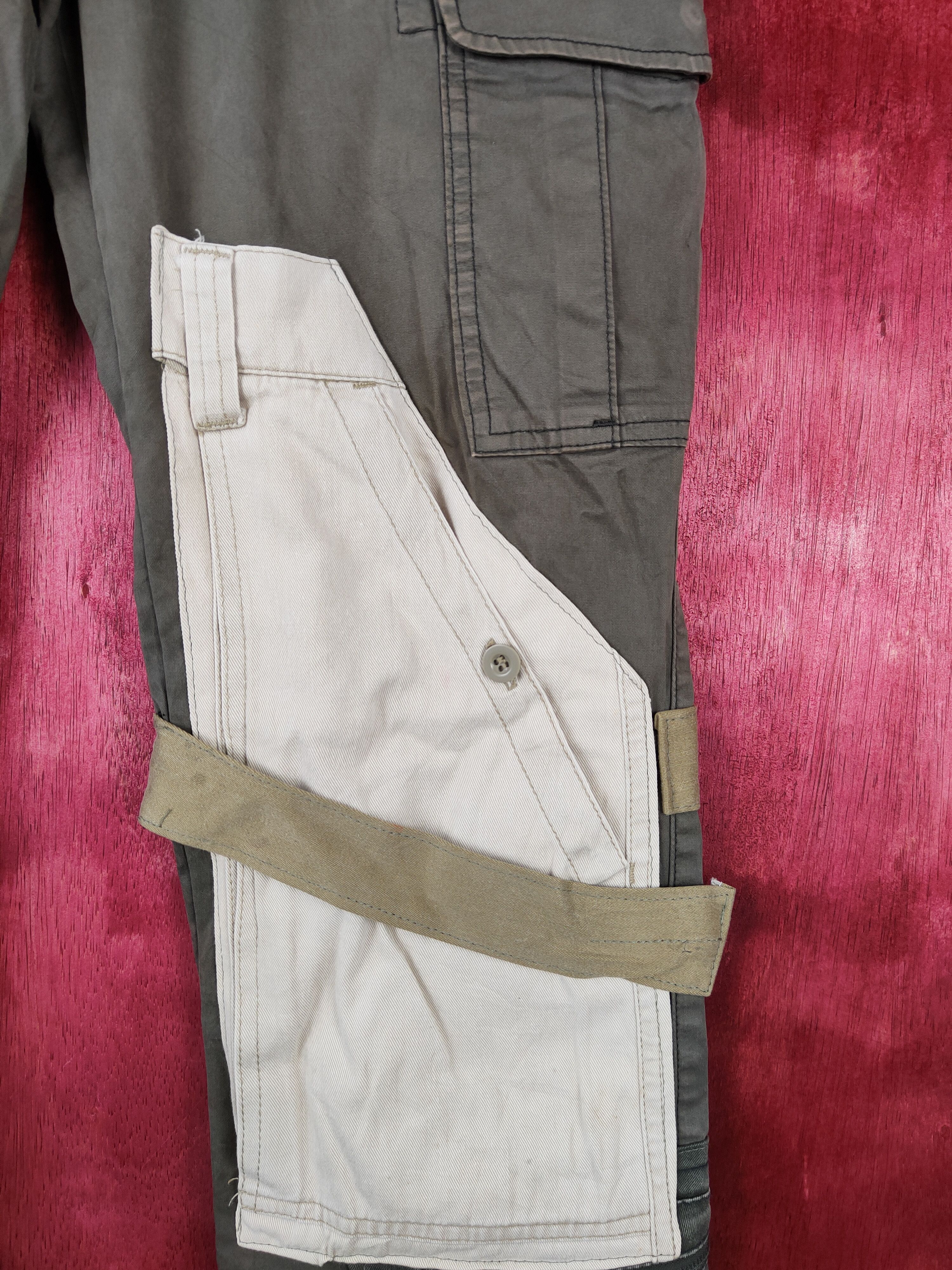 Japanese Brand DL Uniqlo reworked custom Multi Pocket Cargo Pants #5154 Size US 30 / EU 46 - 7 Thumbnail
