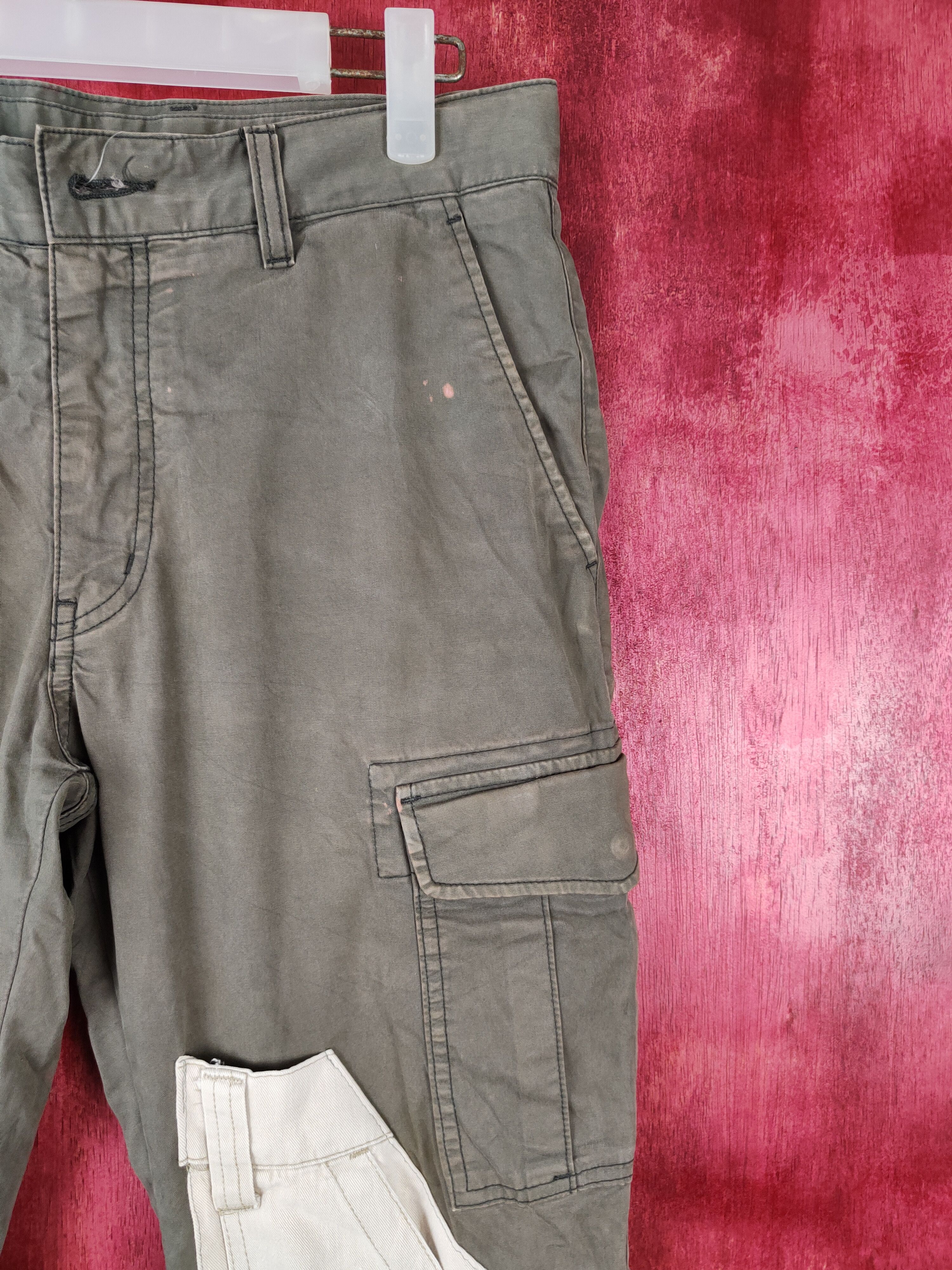 Japanese Brand DL Uniqlo reworked custom Multi Pocket Cargo Pants #5154 Size US 30 / EU 46 - 6 Thumbnail