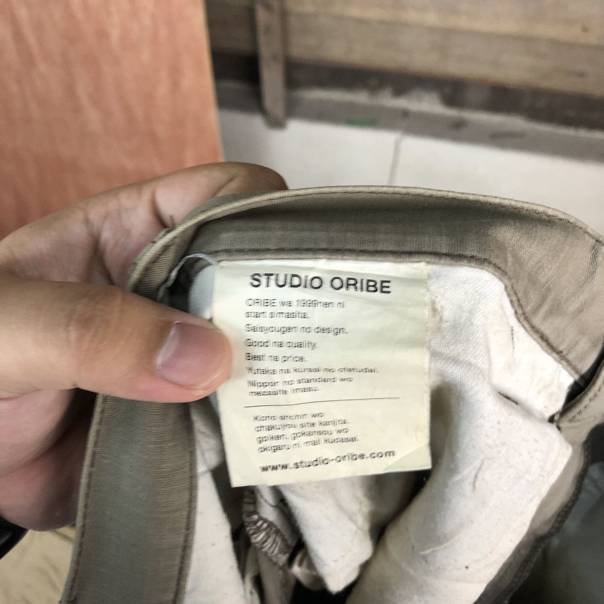 DL 8 pocket Studio Oribe X Ships Cargo tactical Pants #1940