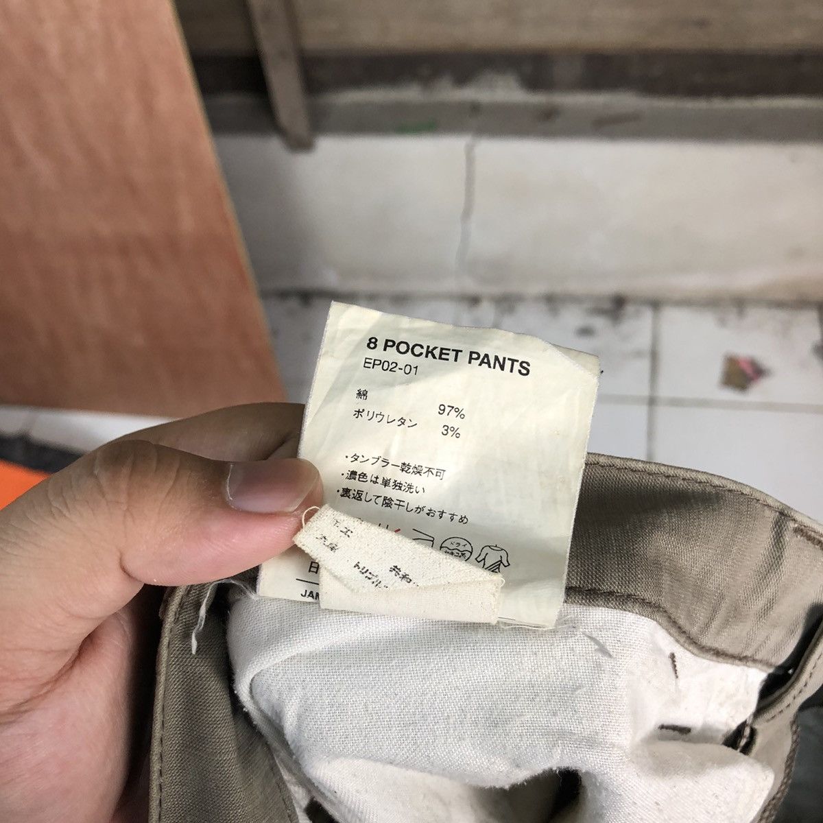 DL 8 pocket Studio Oribe X Ships Cargo tactical Pants #1940