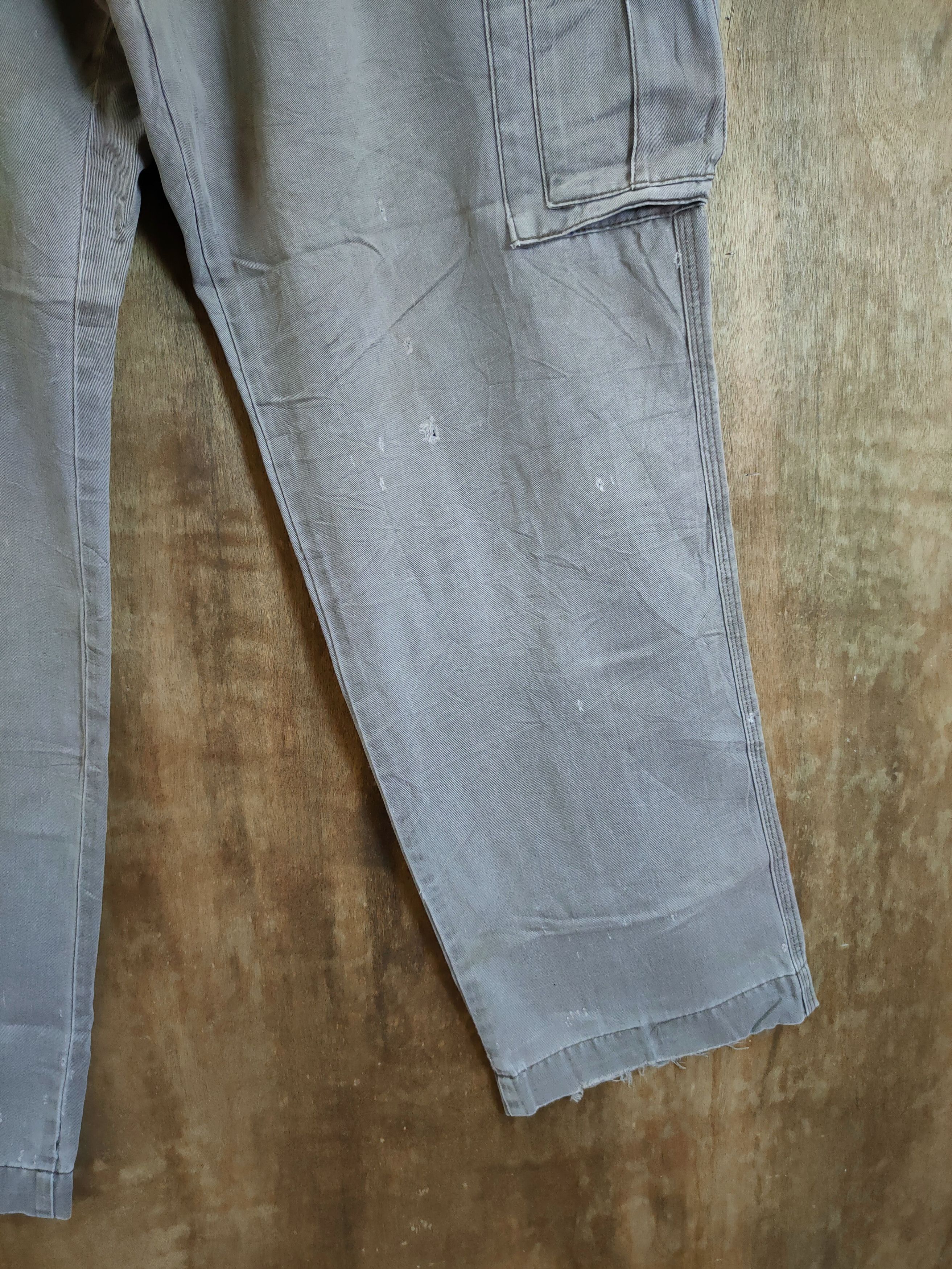 Japanese Brand DLL gran cisco vintage thrashed cargo pants #46-360 Size US 35 - 3 Thumbnail