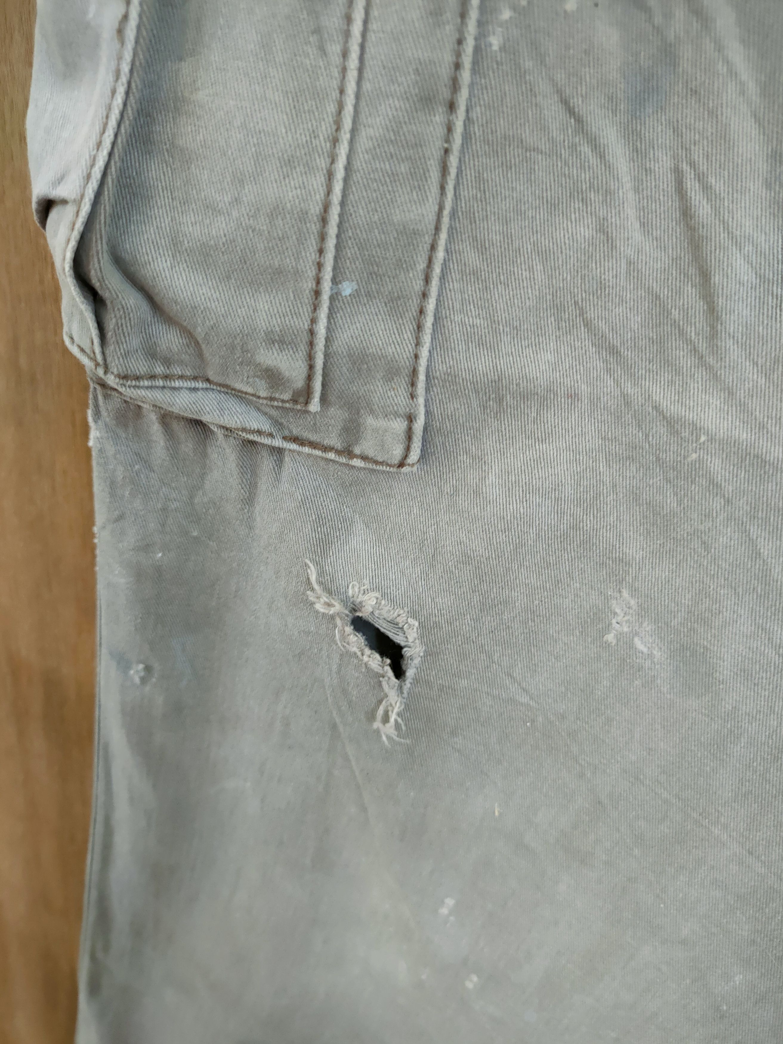 Japanese Brand DLL gran cisco vintage thrashed cargo pants #46-360 Size US 35 - 6 Thumbnail
