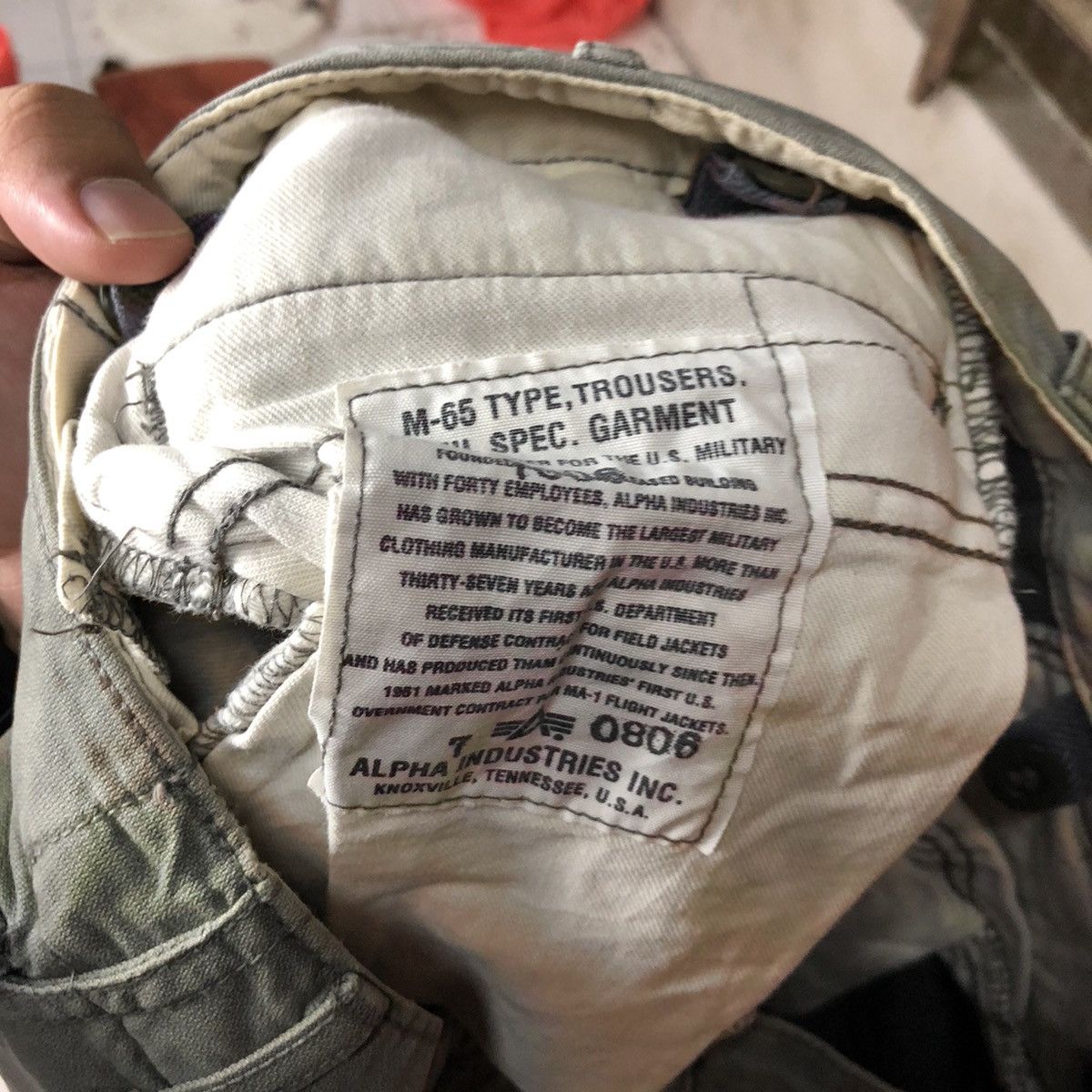 Alpha Industries Alpha Industries multi pocket tactical Cargo Pants #5882 Size US 31 - 18 Thumbnail