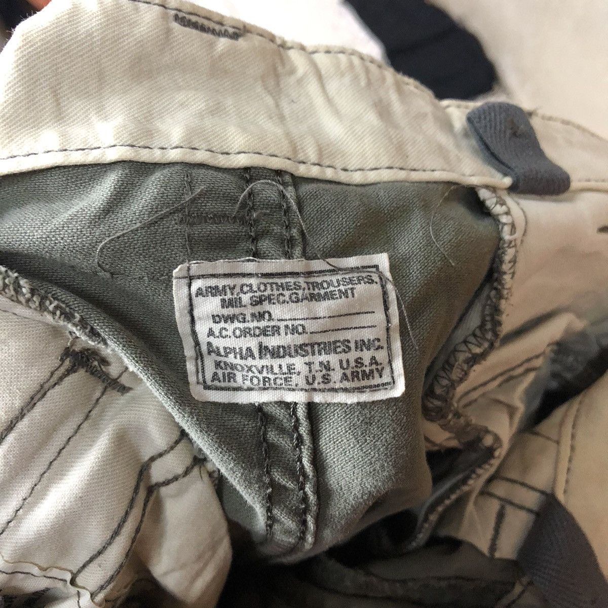 Alpha Industries Alpha Industries multi pocket tactical Cargo Pants #5882 Size US 31 - 17 Thumbnail