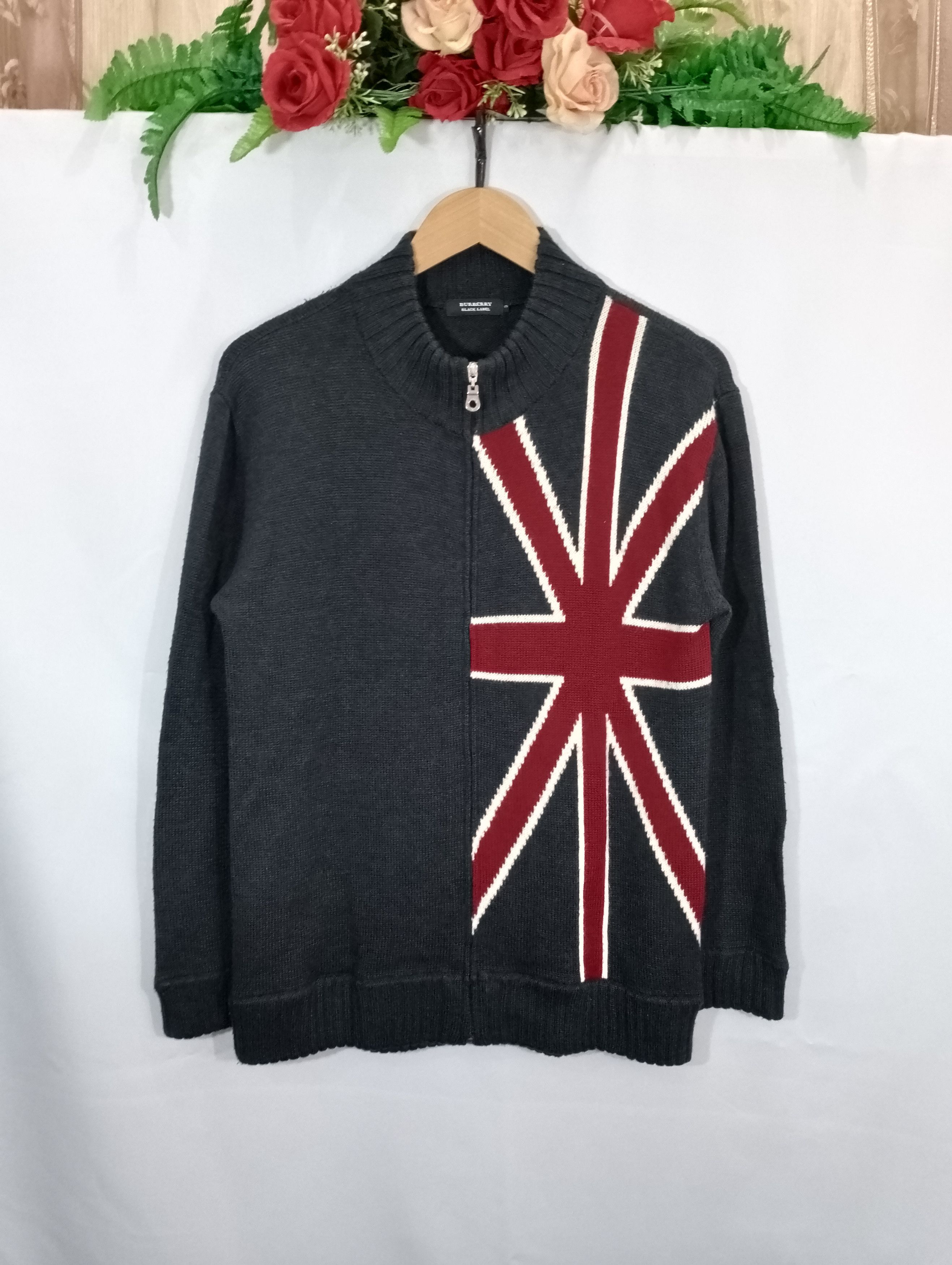 Burberry Burberry Black Label Britain Flags Knitwear | Grailed