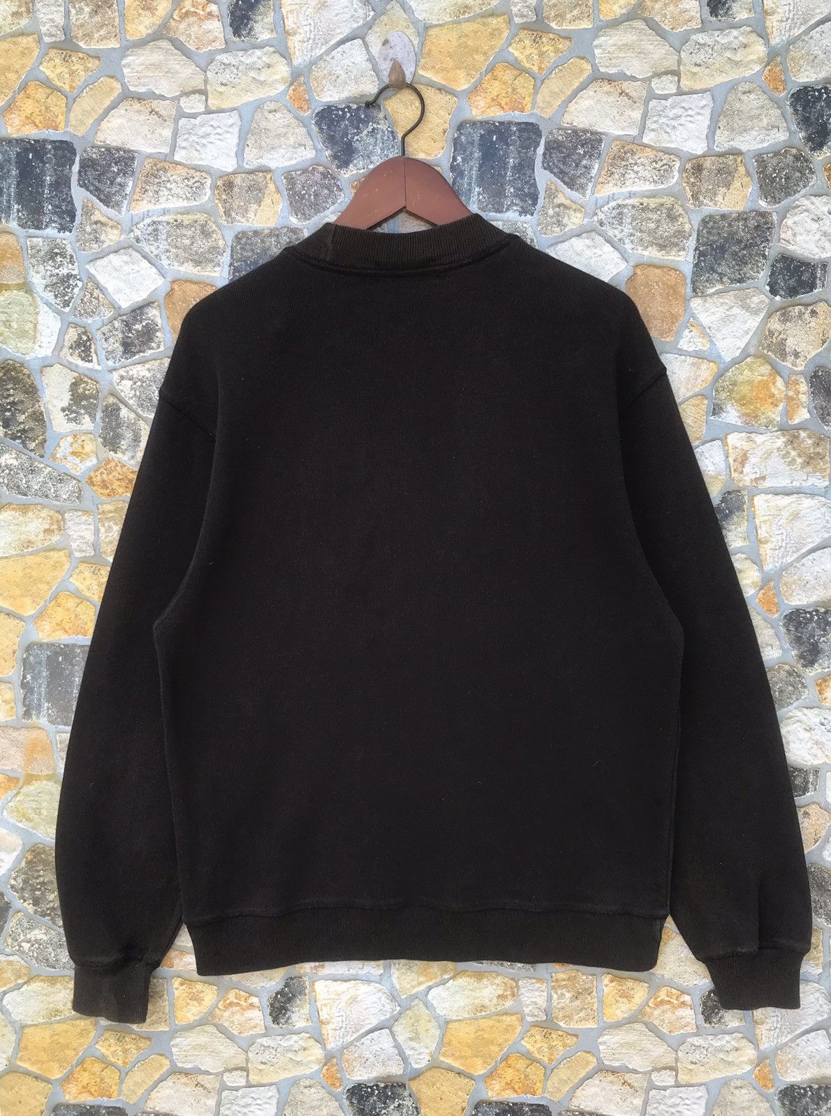 Burberry Vintage Burberry Big Logo Embroidery Sweatshirt Made In Usa Size US M / EU 48-50 / 2 - 2 Thumbnail