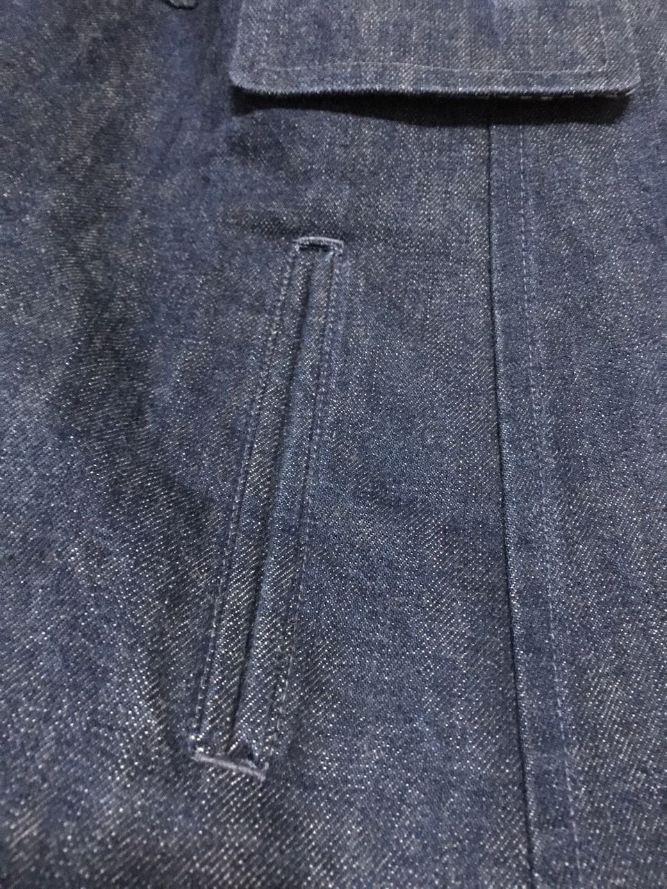 Japanese Brand × iO Rare Input Output(iO)Ladies Long Denim Jacket Size M / US 6-8 / IT 42-44 - 9 Thumbnail