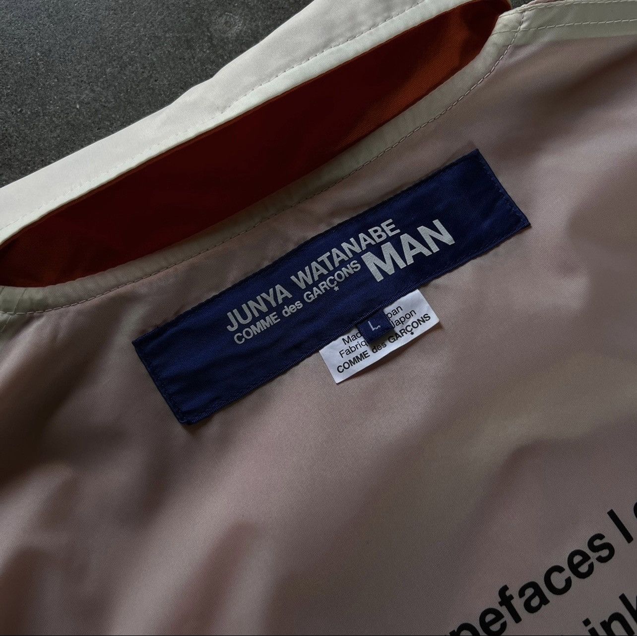 Junya Watanabe Junya Watanabe 21SS Helvetica Reversible Coach Jacket Size US L / EU 52-54 / 3 - 3 Thumbnail