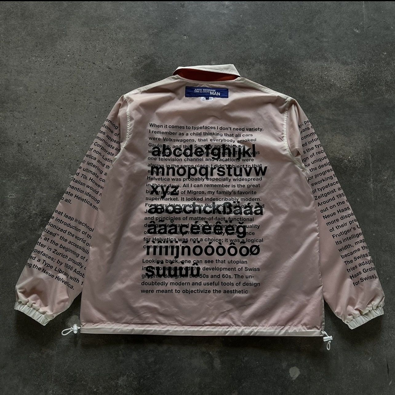 Junya Watanabe Junya Watanabe 21SS Helvetica Reversible Coach Jacket Size US L / EU 52-54 / 3 - 6 Thumbnail