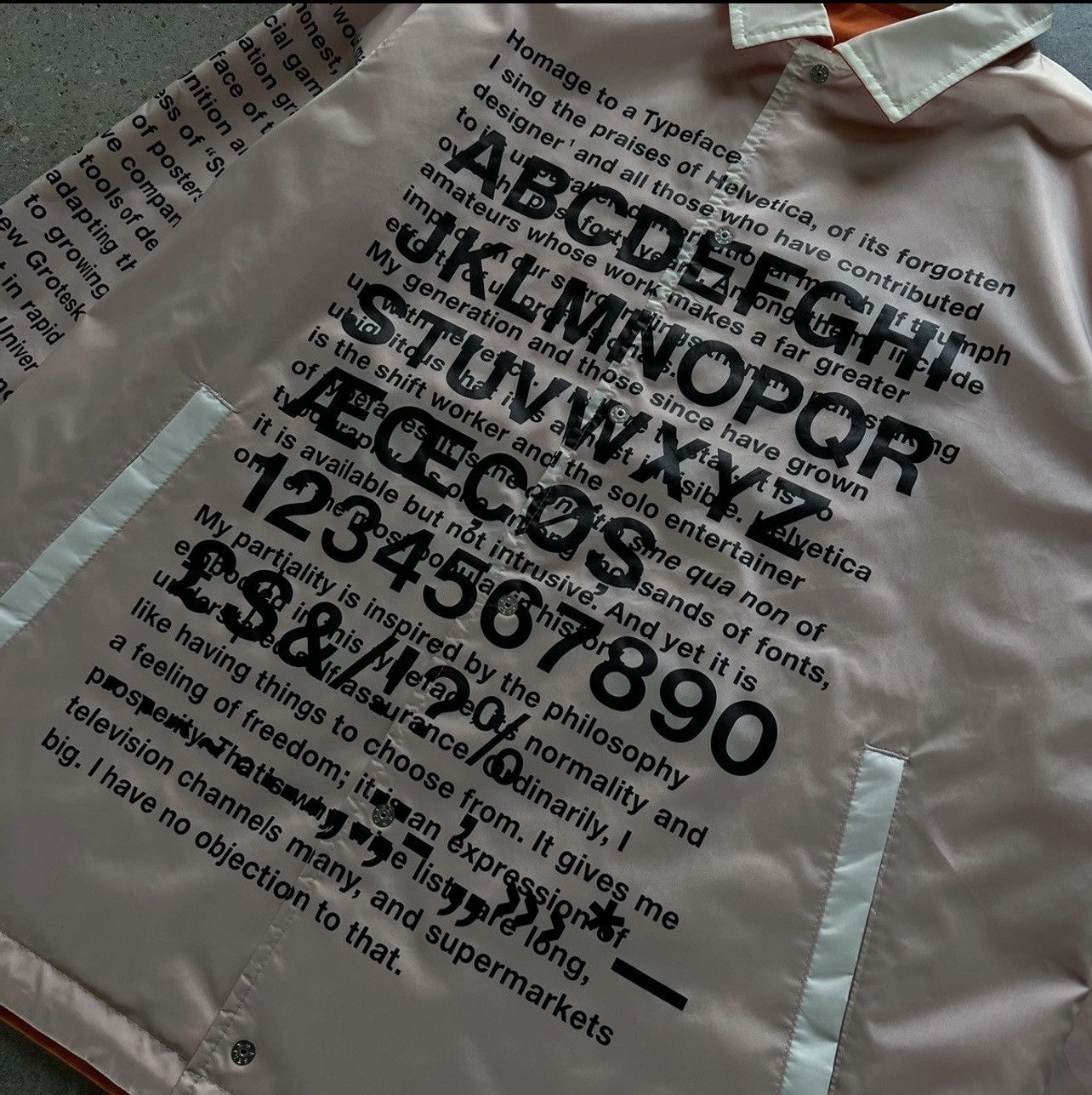 Junya Watanabe Junya Watanabe 21SS Helvetica Reversible Coach Jacket Size US L / EU 52-54 / 3 - 5 Thumbnail