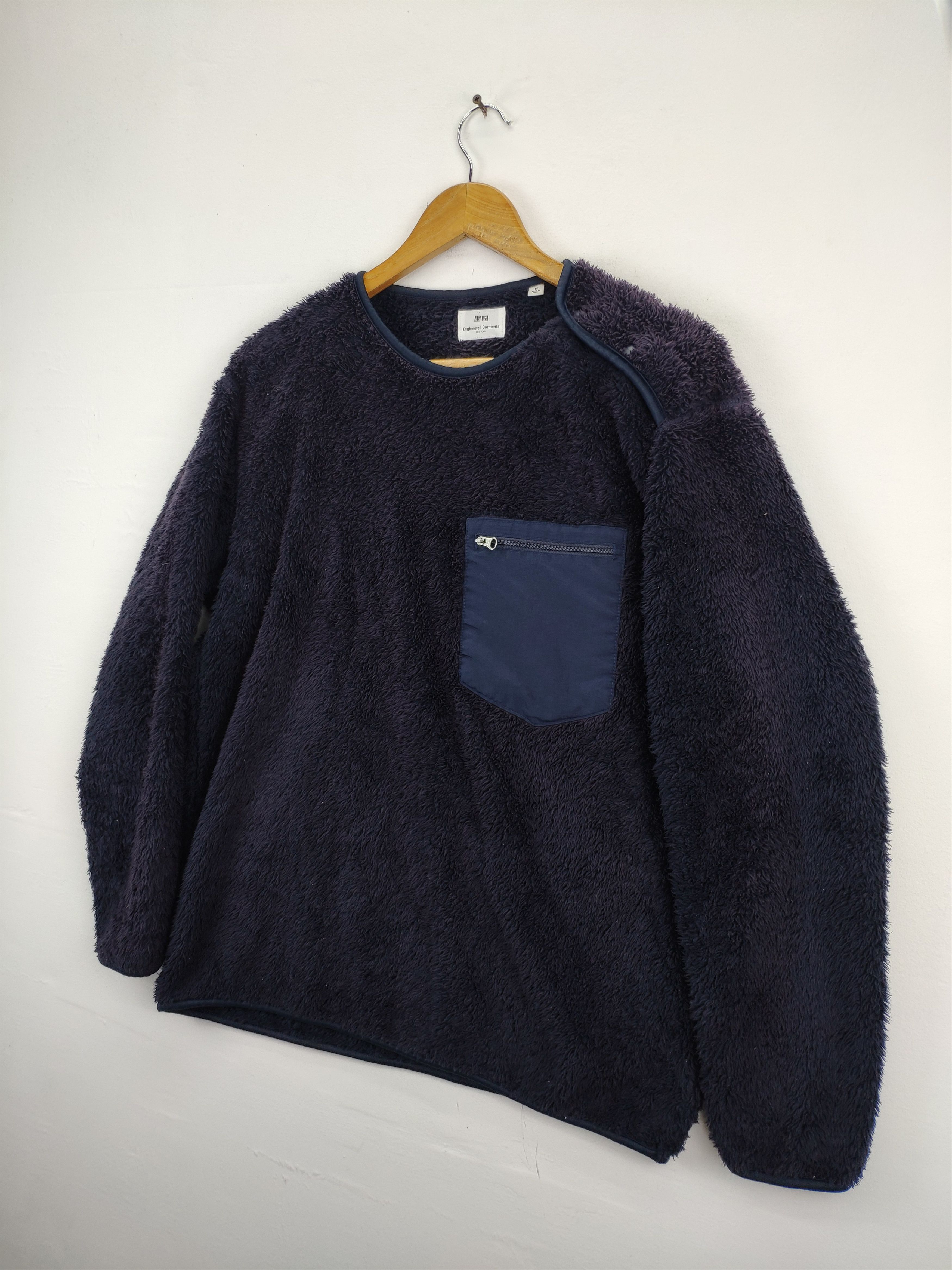 Engineered Garments × Japanese Brand × Uniqlo Engineered Garments Uniqlo Fleece Sherpa Sweatshirt Size US M / EU 48-50 / 2 - 5 Thumbnail