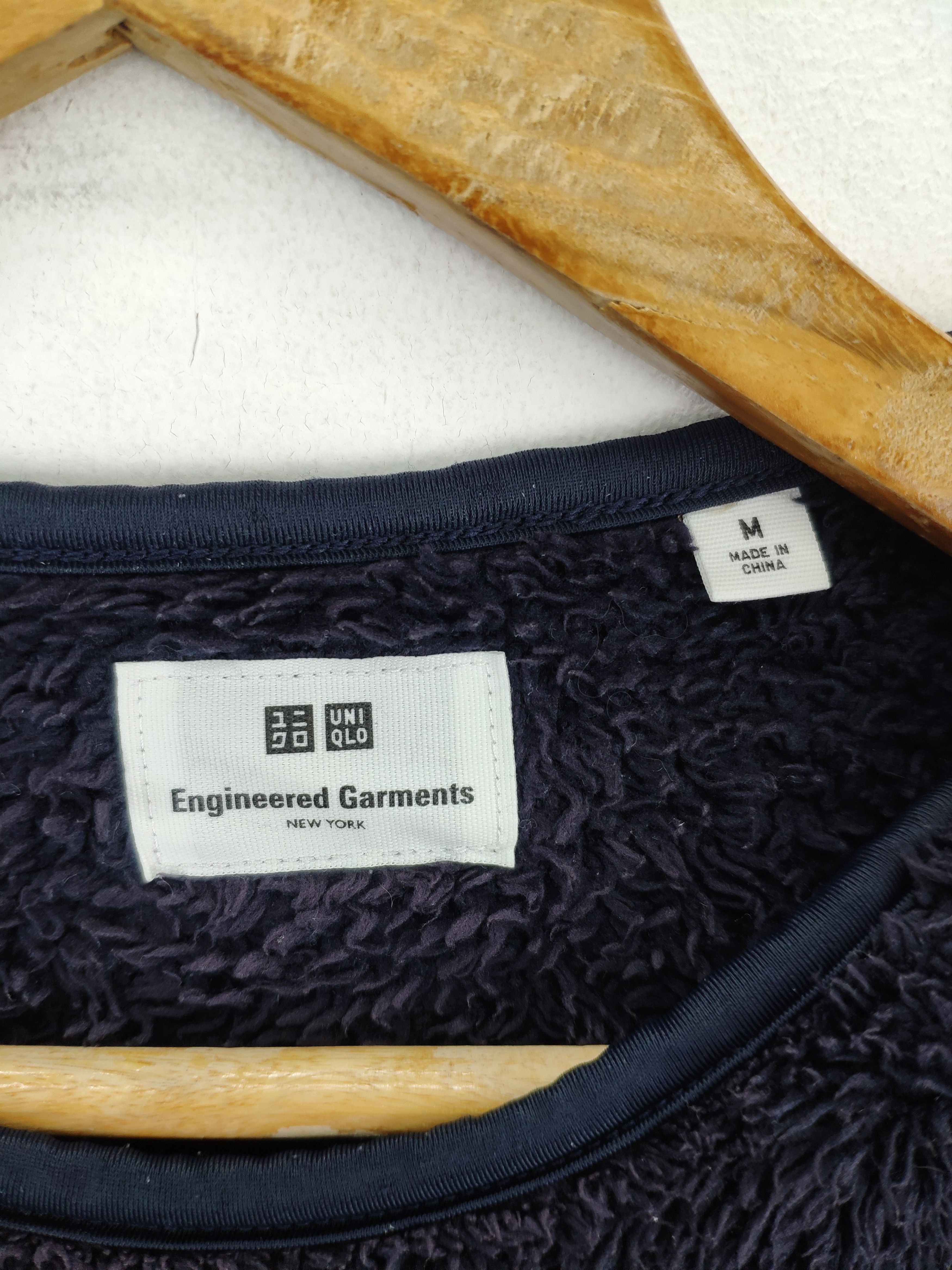 Engineered Garments × Japanese Brand × Uniqlo Engineered Garments Uniqlo Fleece Sherpa Sweatshirt Size US M / EU 48-50 / 2 - 3 Thumbnail