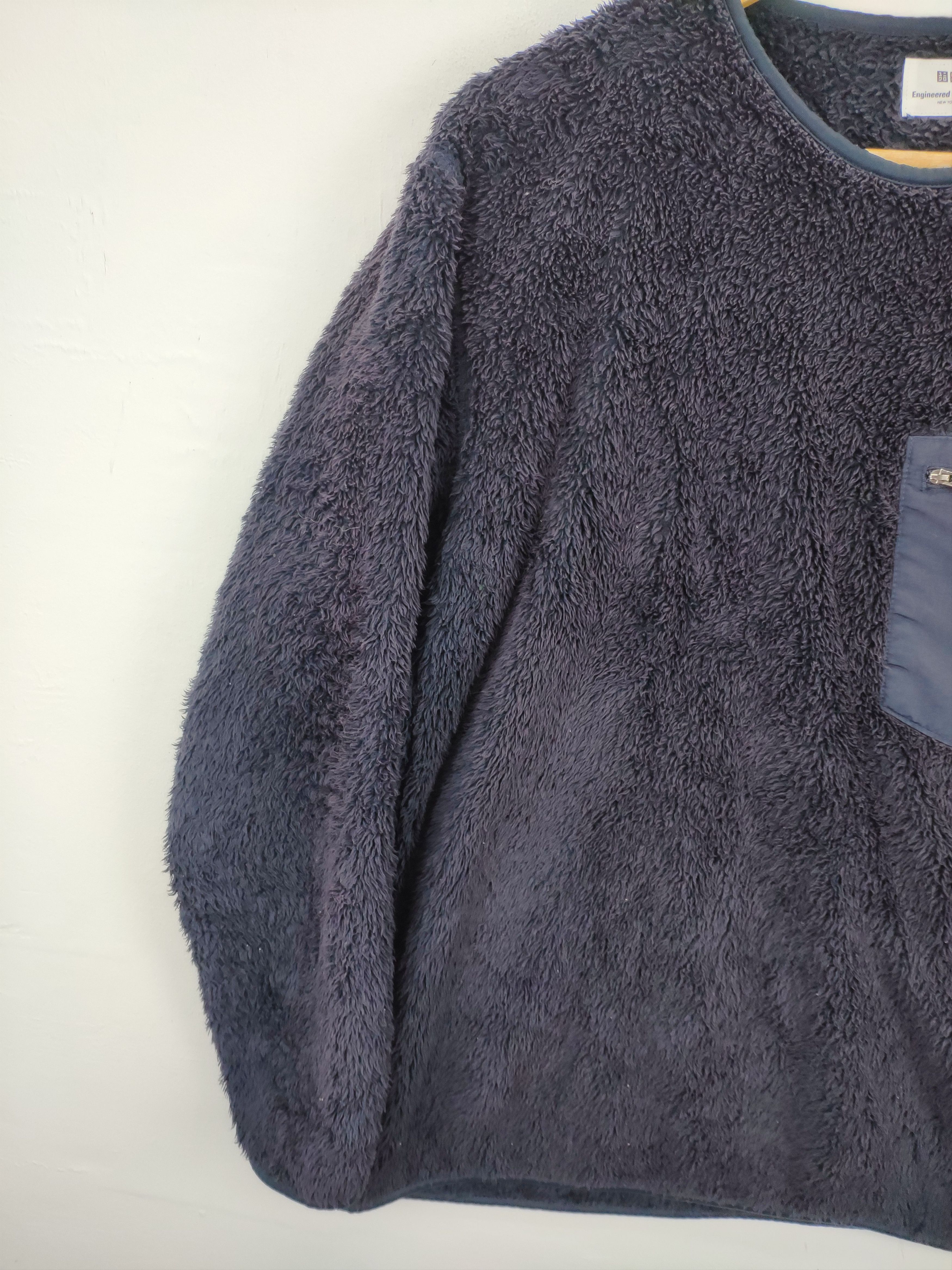 Engineered Garments × Japanese Brand × Uniqlo Engineered Garments Uniqlo Fleece Sherpa Sweatshirt Size US M / EU 48-50 / 2 - 10 Thumbnail