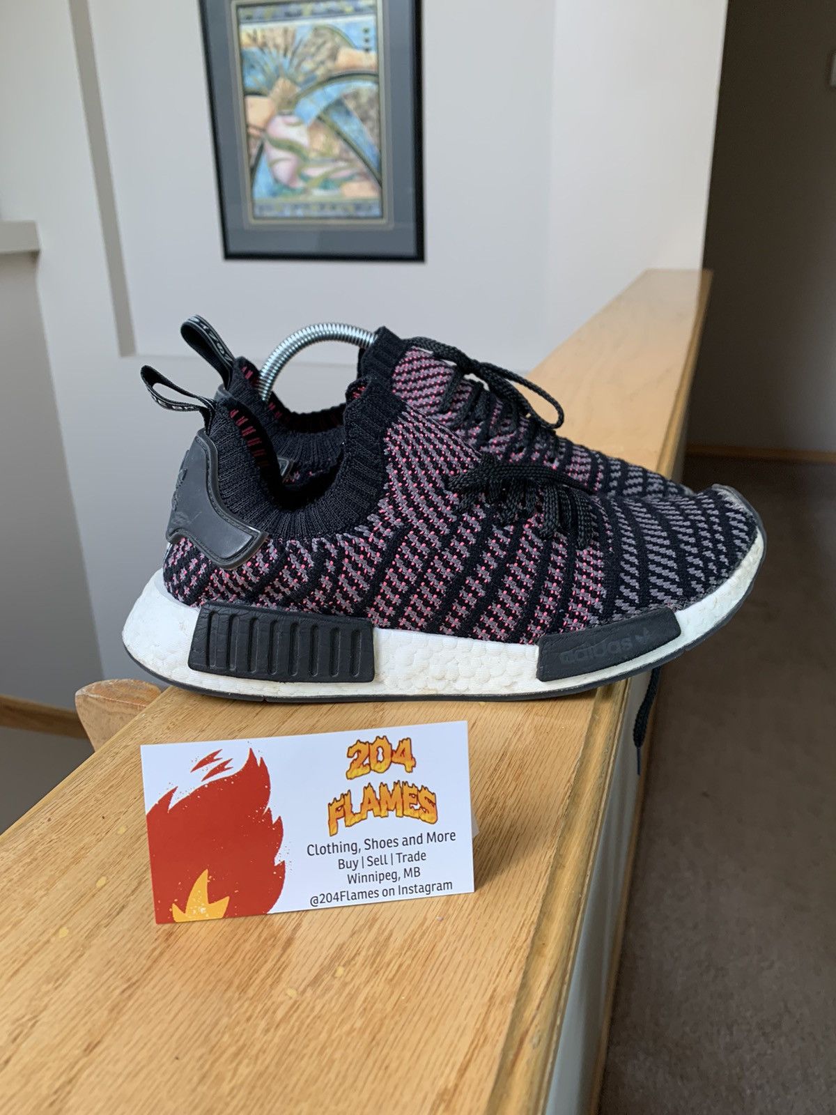 Adidas NMD_R1 STLT Primeknit Solar Pink 2018 Size US 7.5 / EU 40-41 - 1 Thumbnail