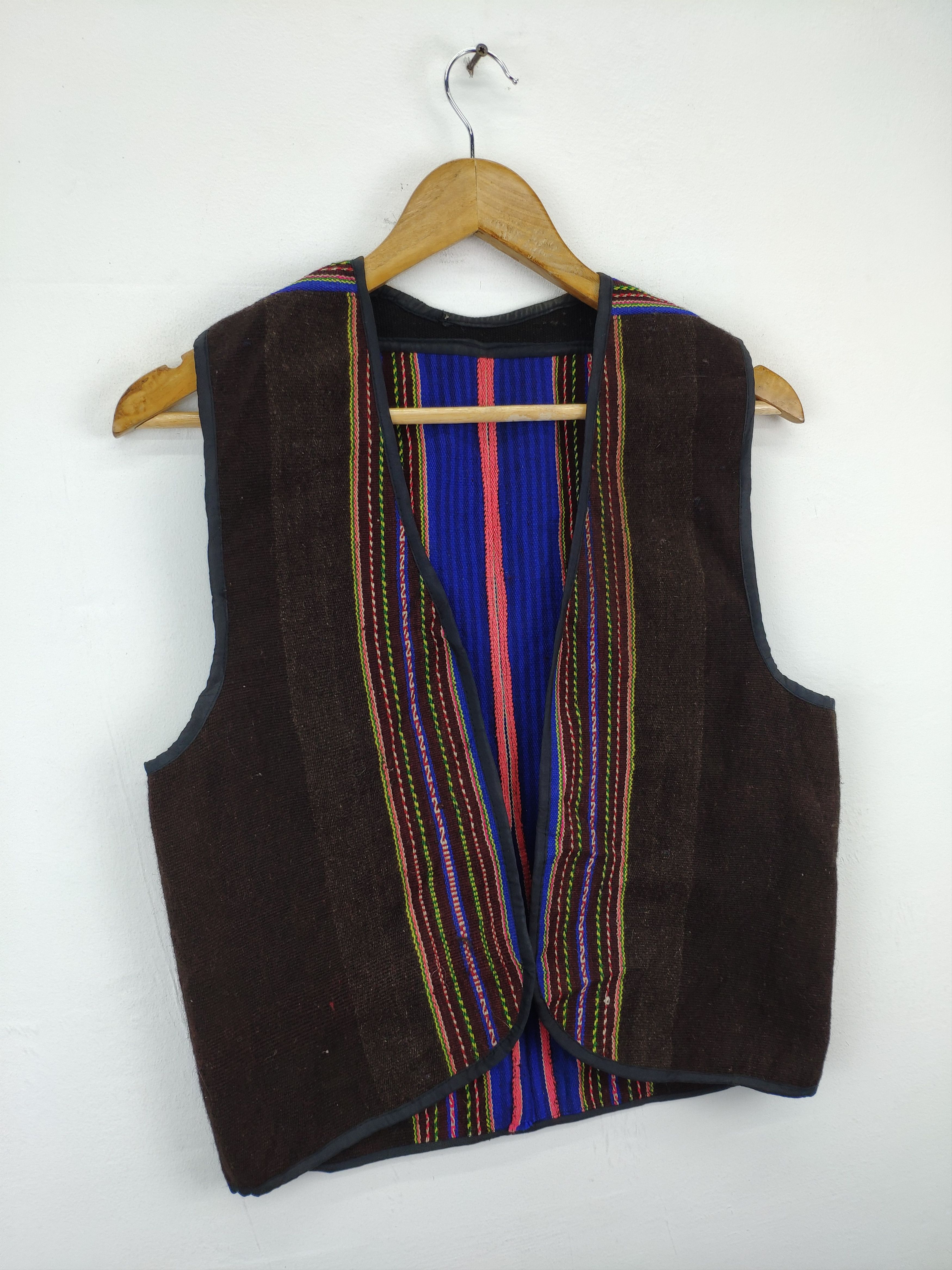 The Unbranded Brand Vintage Wool Vest Hand Made Unbranded Size US S / EU 44-46 / 1 - 4 Thumbnail