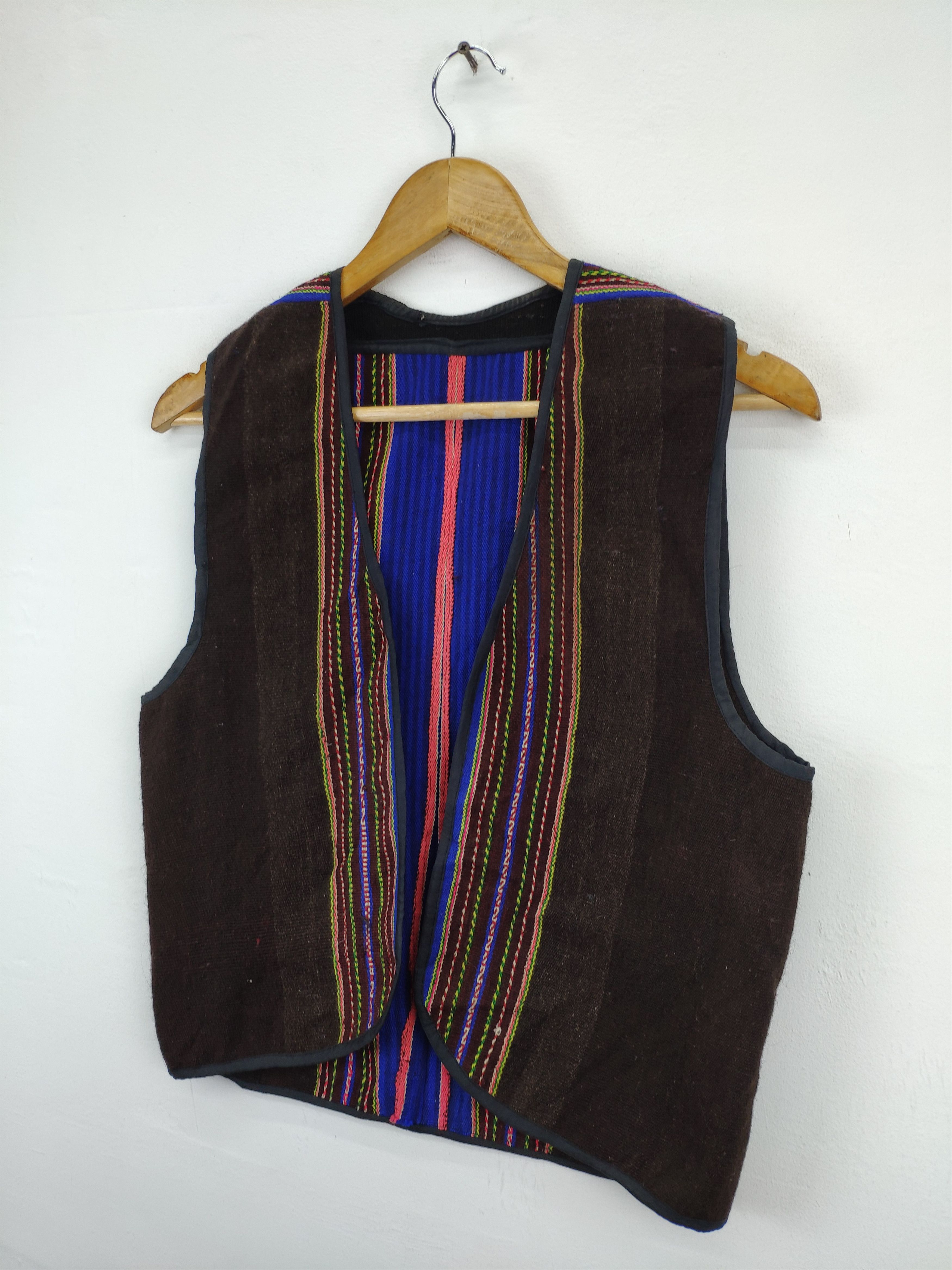 The Unbranded Brand Vintage Wool Vest Hand Made Unbranded Size US S / EU 44-46 / 1 - 3 Thumbnail