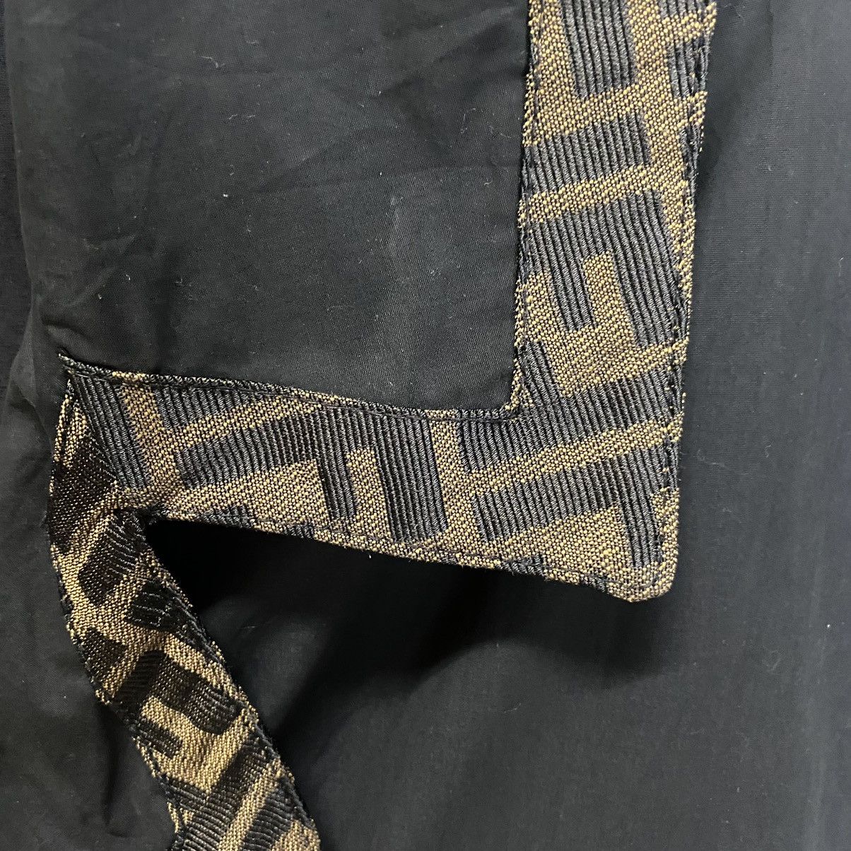Fendi Fendi Zucca 90s' Trim Cocoon Coat oversize Size ONE SIZE - 13 Thumbnail