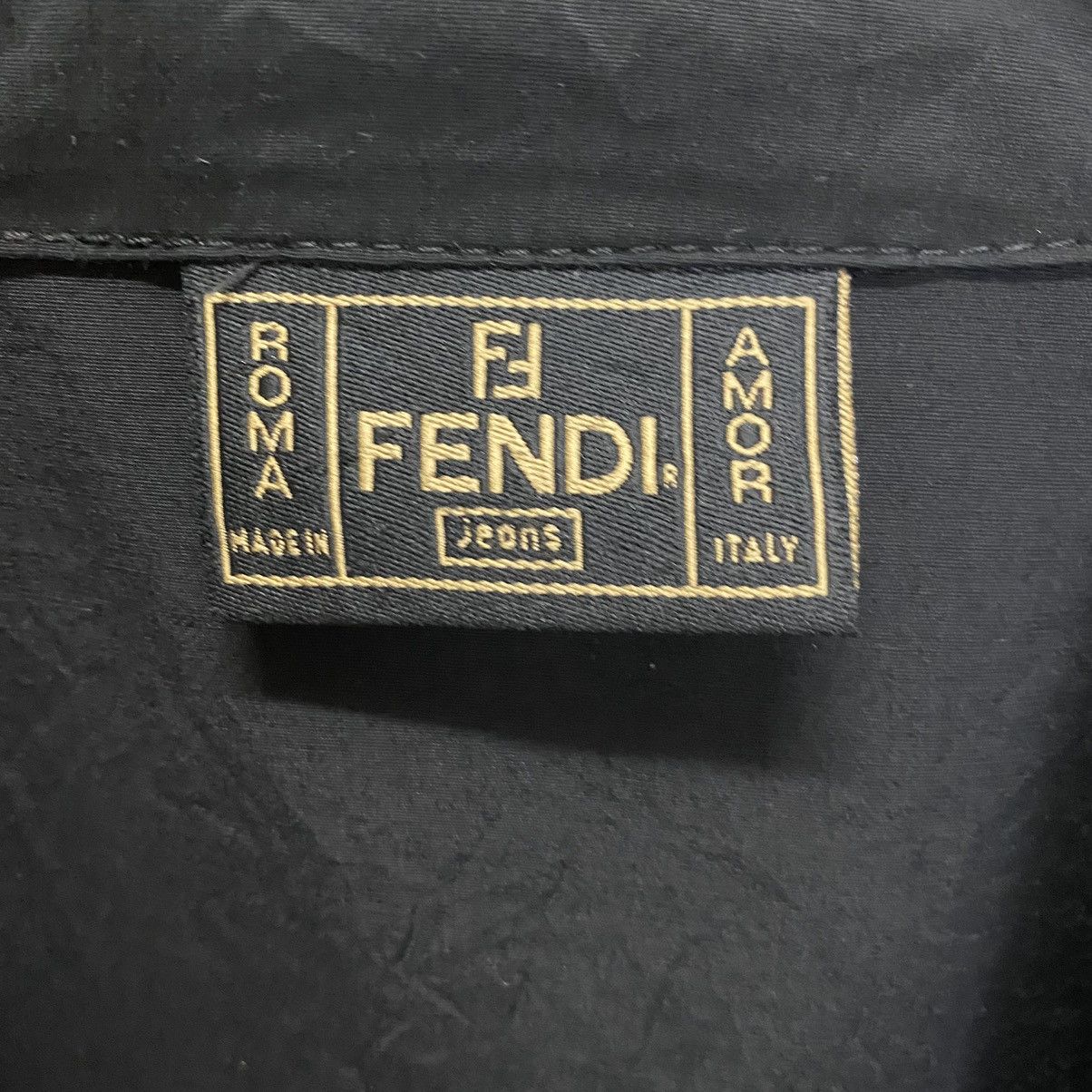 Fendi Fendi Zucca 90s' Trim Cocoon Coat oversize Size ONE SIZE - 14 Thumbnail