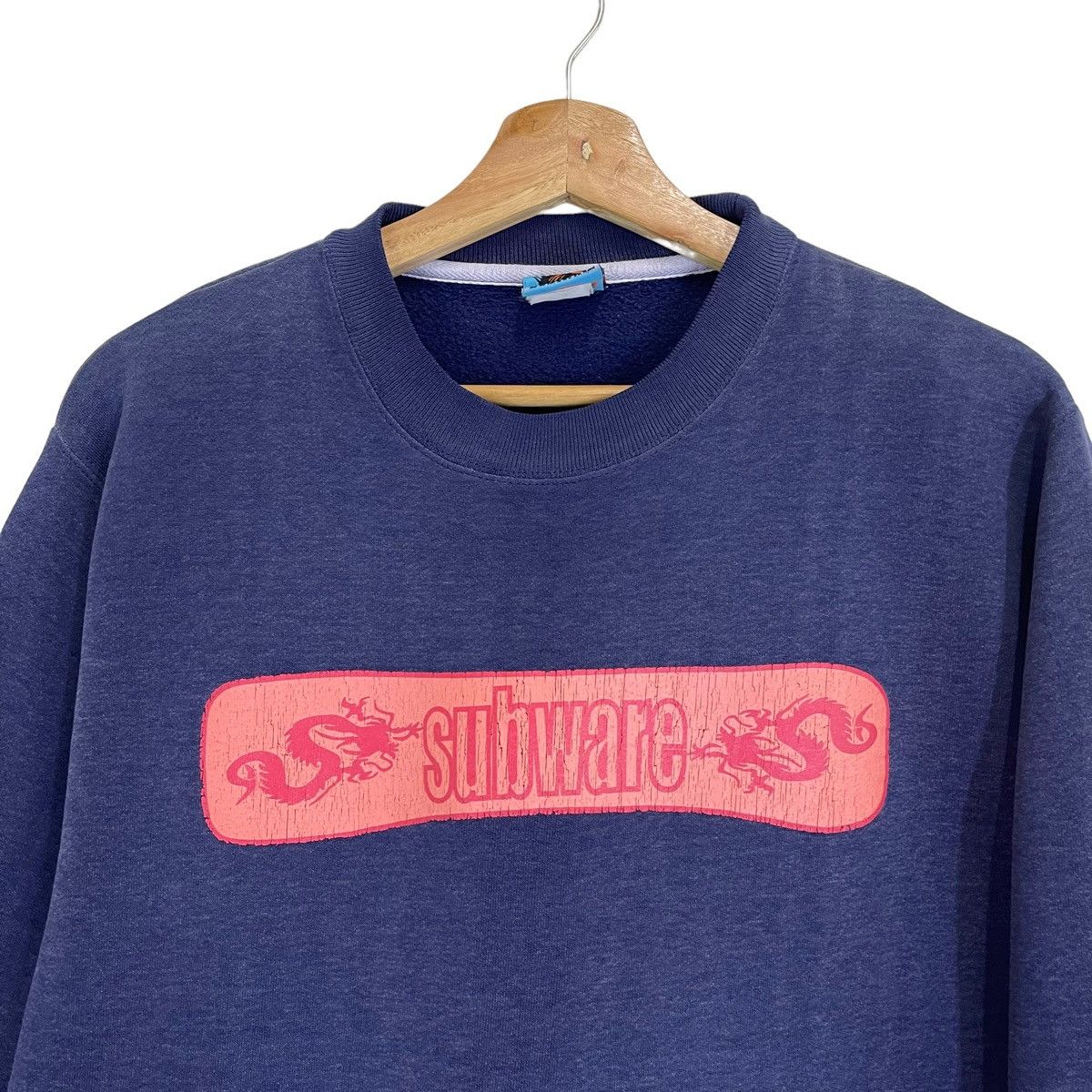 Recon Vintage 90s Subware Crewneck Sweatshirt Size M Size US M / EU 48-50 / 2 - 4 Thumbnail
