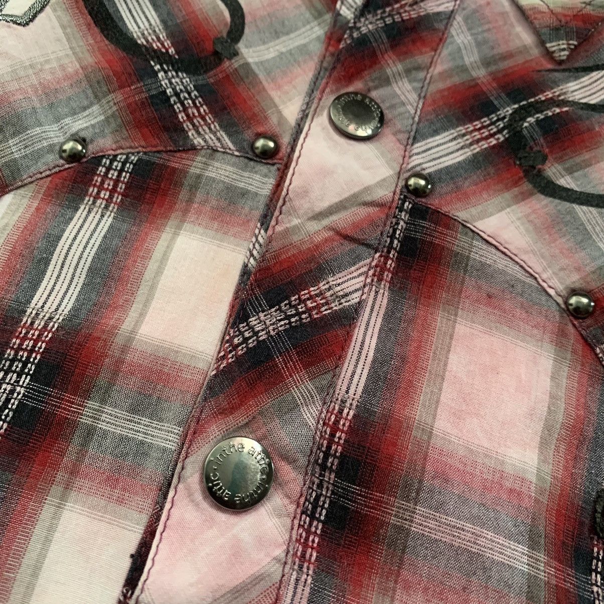 If Six Was Nine × In The Attic × Le Grande Bleu (L.G.B.) 🔥In The Attic studed embroidery long sleeve shirt Size US L / EU 52-54 / 3 - 4 Thumbnail