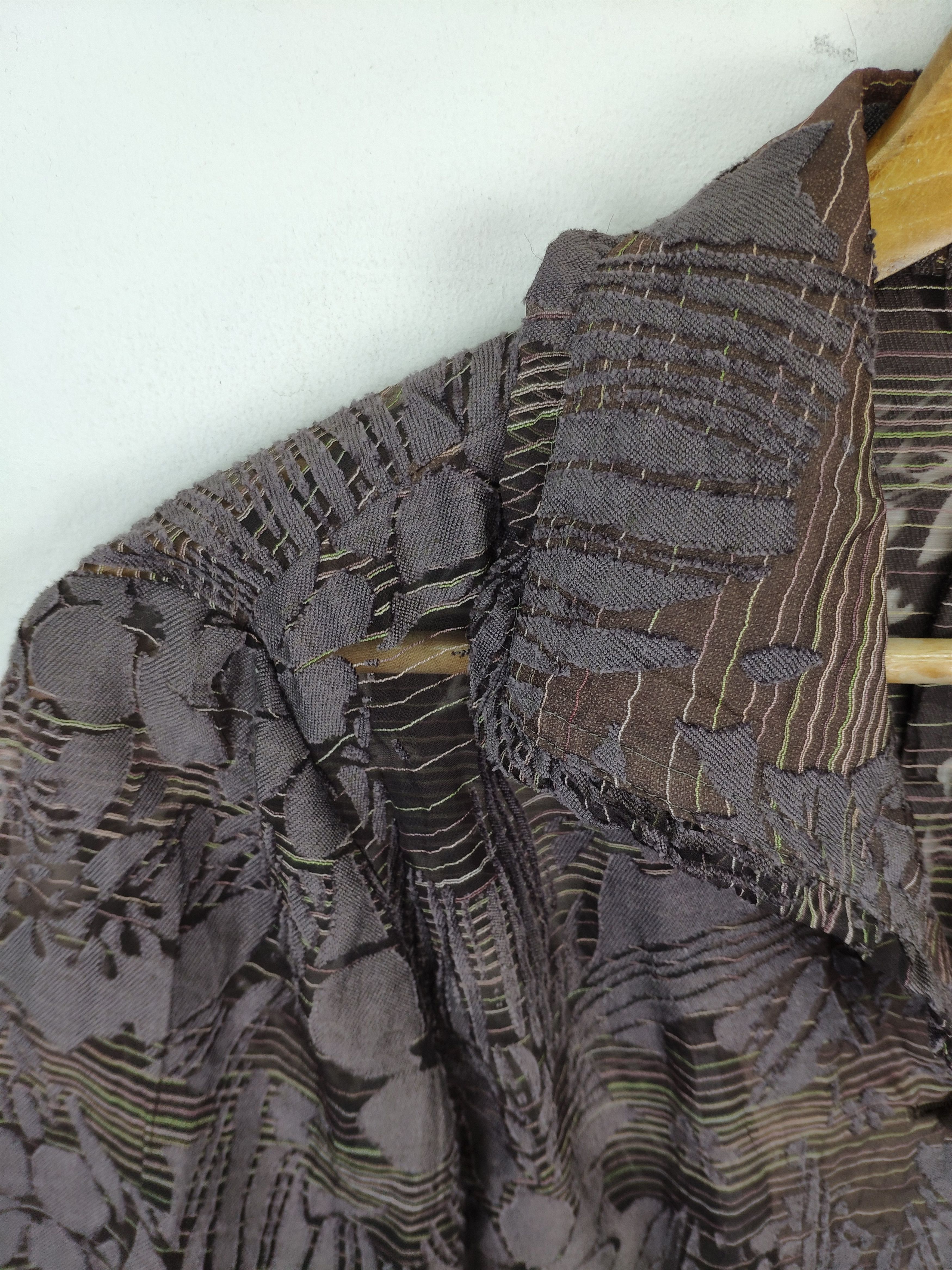 Designer × Japanese Brand Vintage Lace Shirt Transparent Button Up FROHLICH Size M / US 6-8 / IT 42-44 - 10 Thumbnail