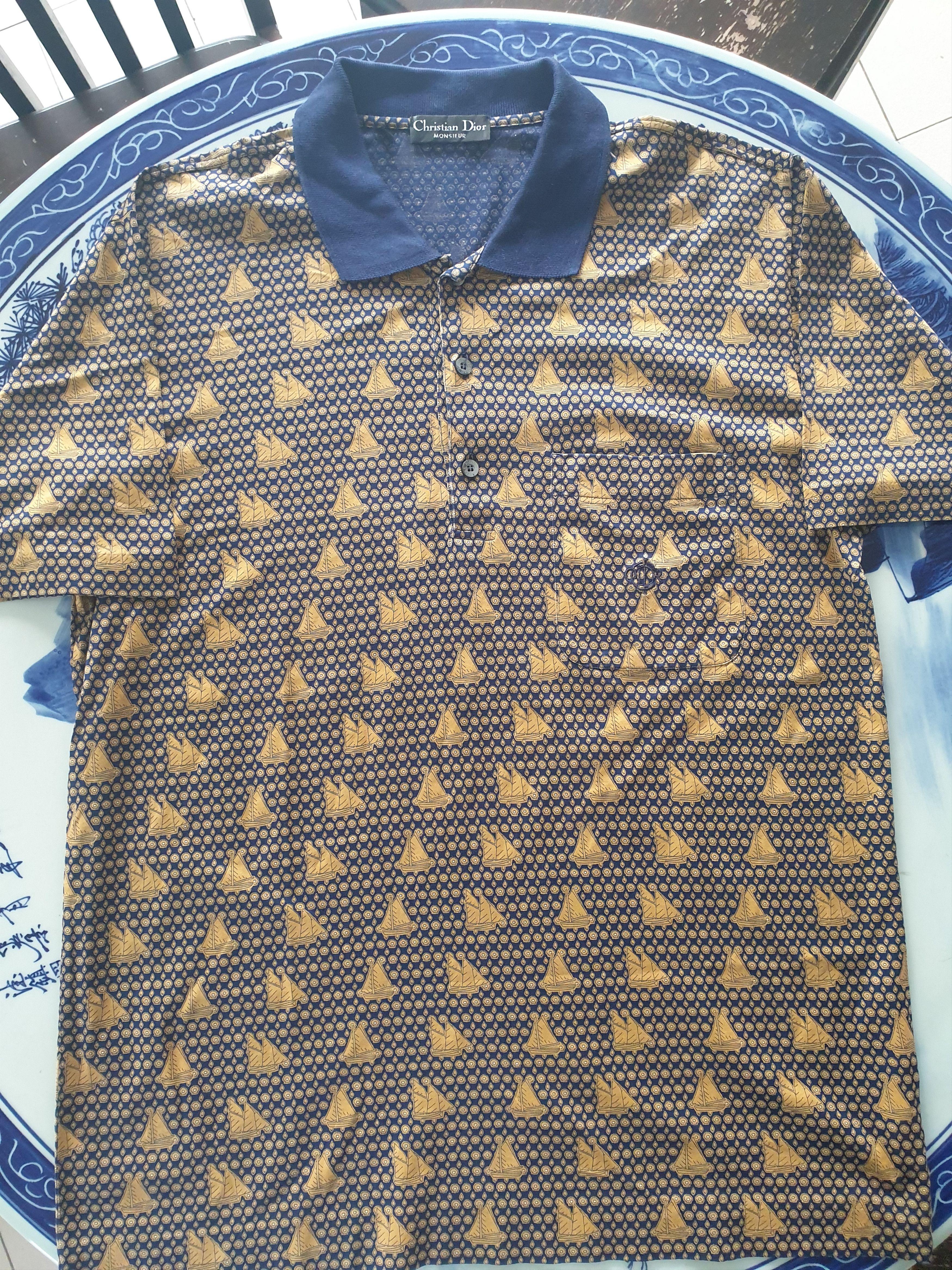 Christian Dior Monsieur Vintage Christian Dior Monsieur polo tee Size US L / EU 52-54 / 3 - 2 Thumbnail