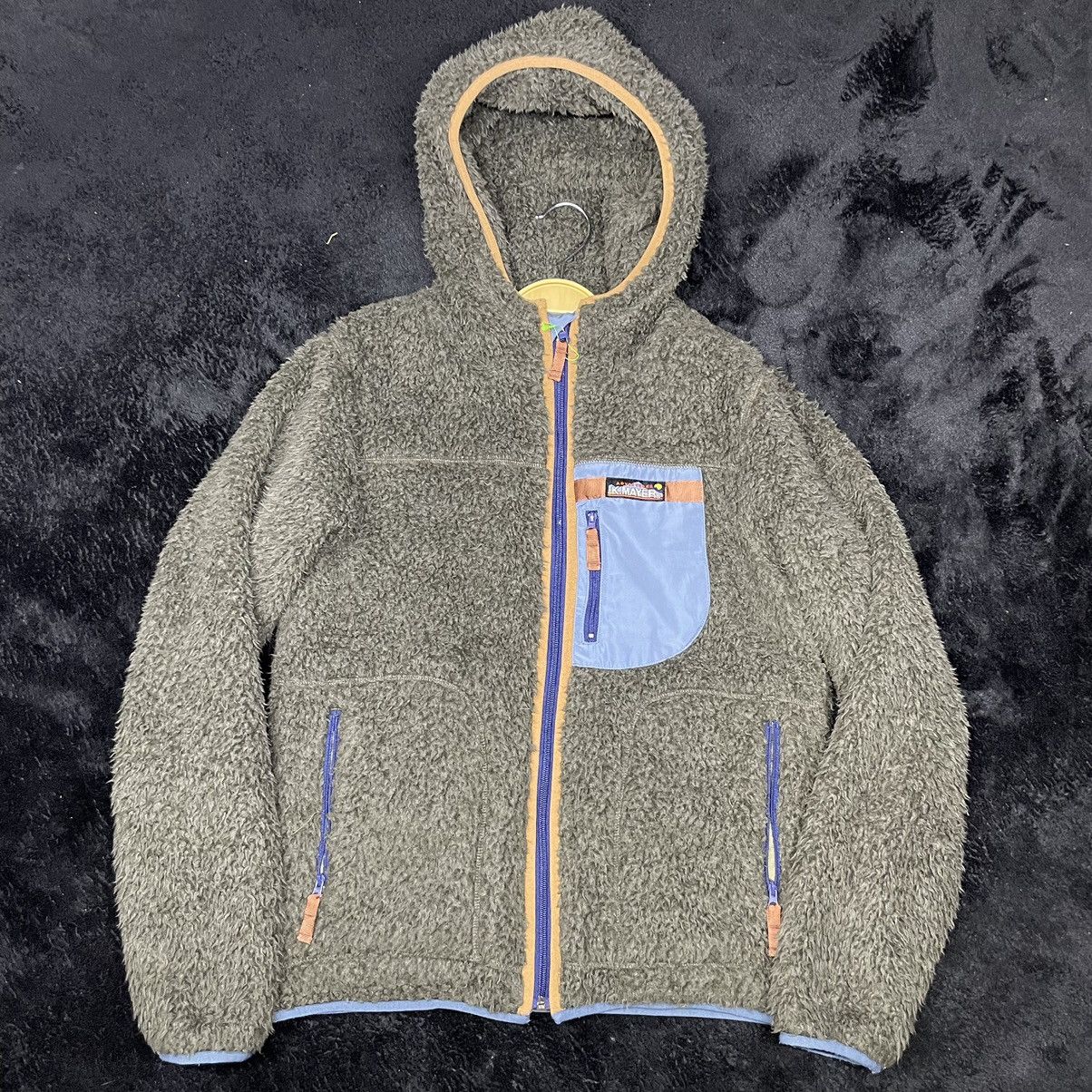 Vintage Kriff Mayer fleece hooded jacket