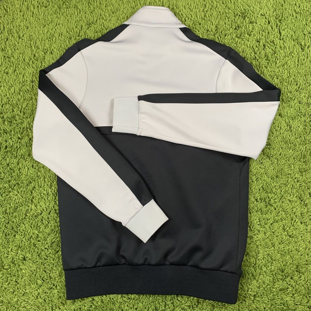 Dime Dime MTL Black Grey Half Zip Track Jacket | Grailed 