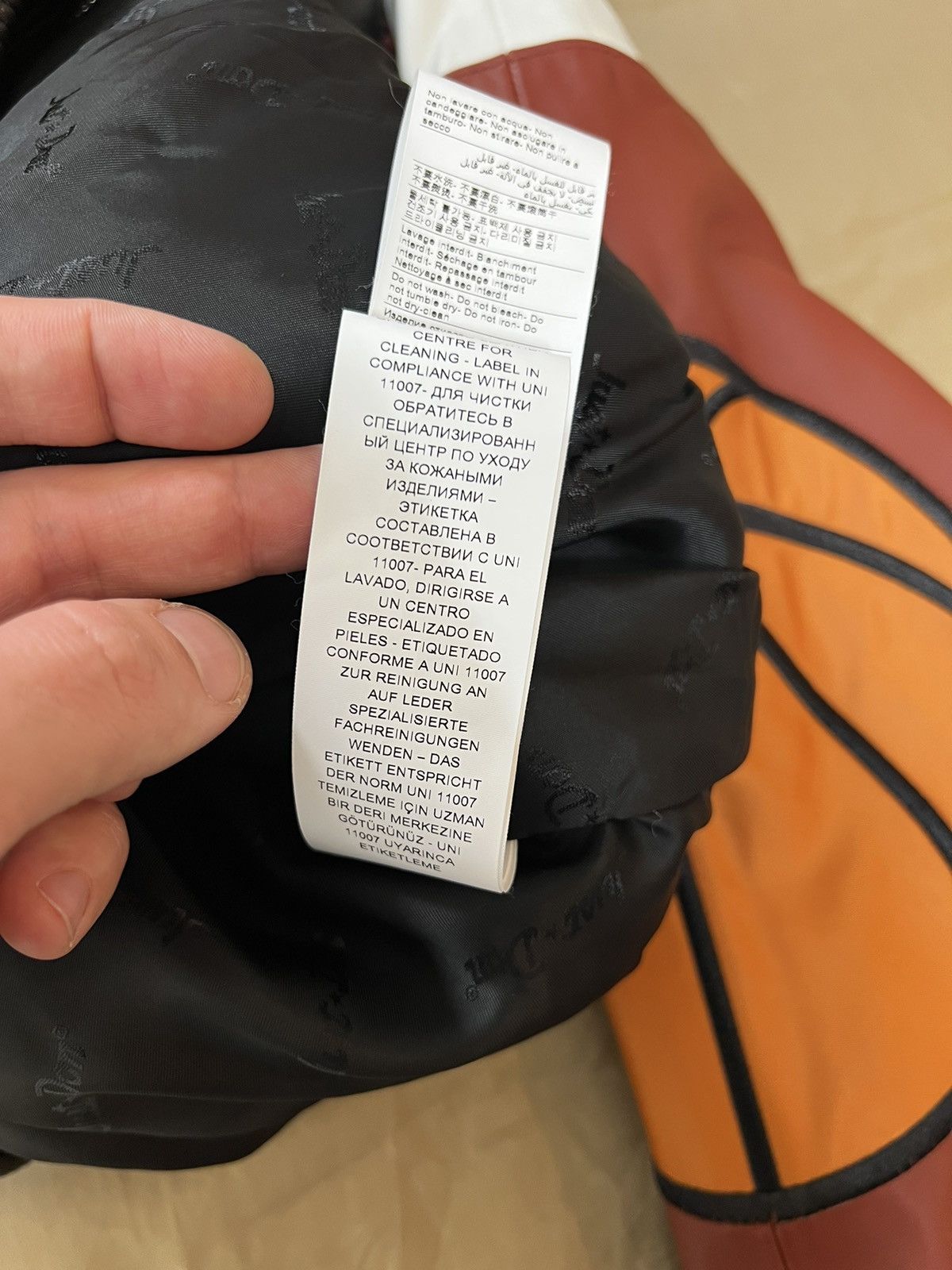 Just Don Just Don New York basketball leather jacket size L Size US L / EU 52-54 / 3 - 9 Thumbnail